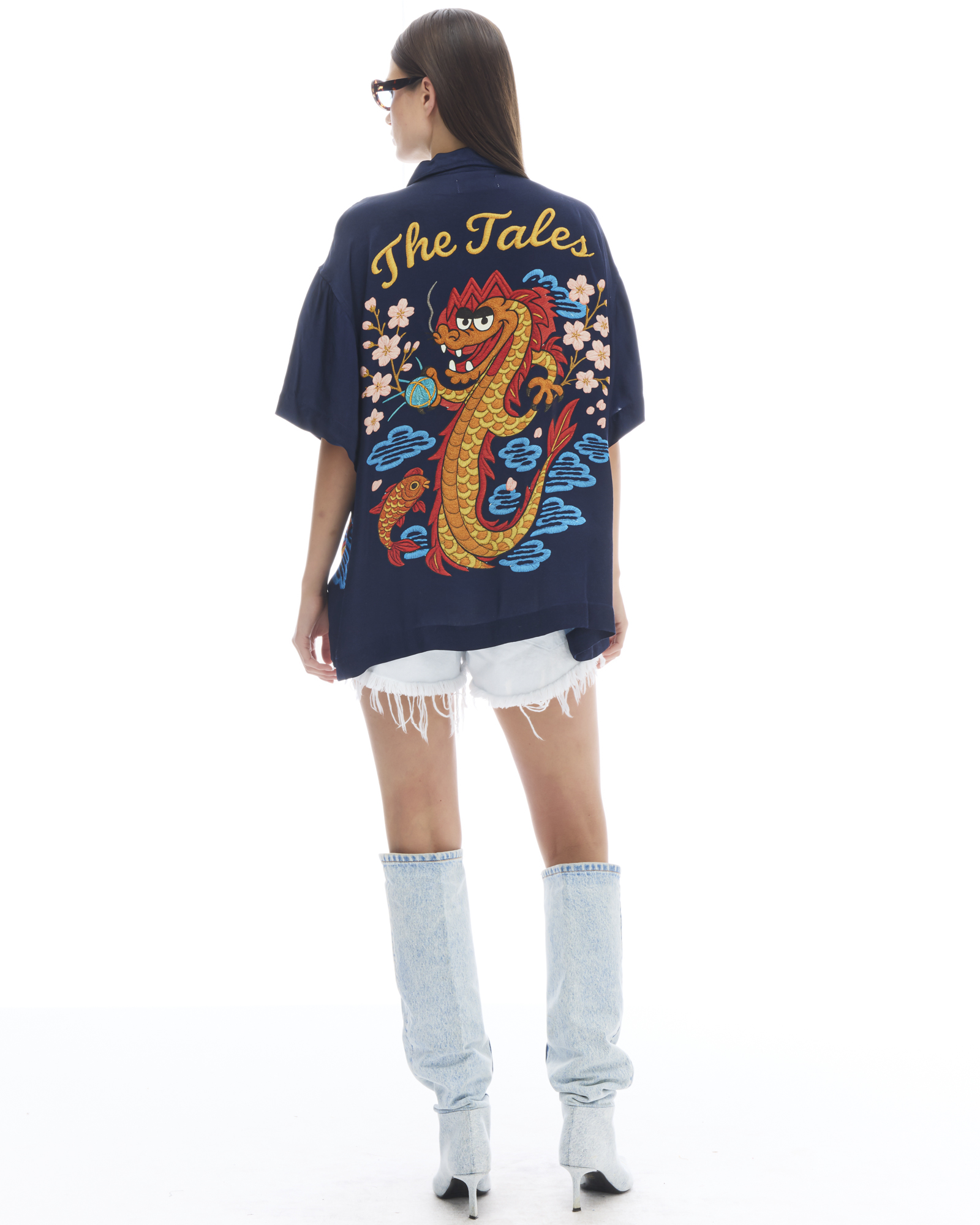 Lucky Dragon oversized Shirt