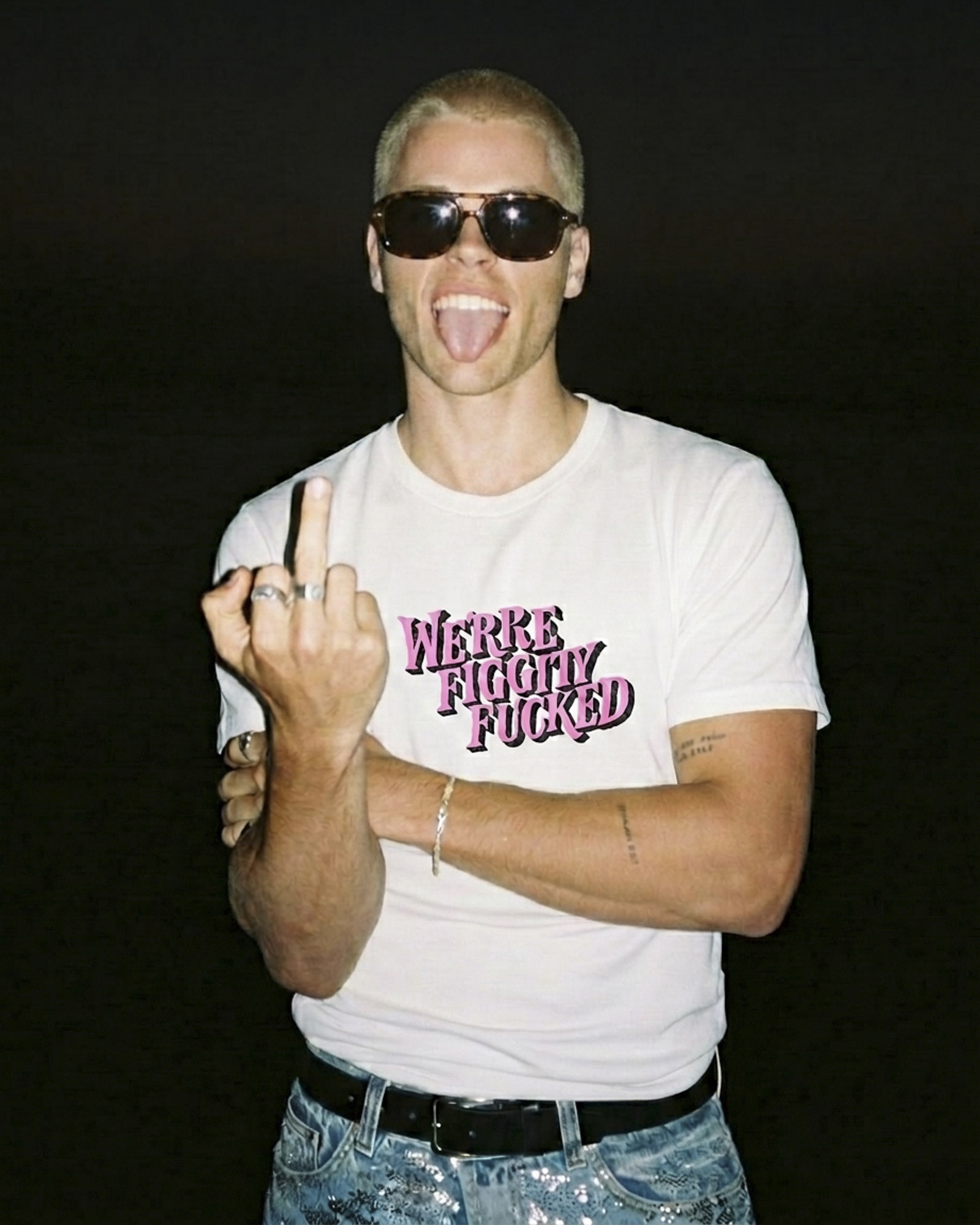 We're Figgity F***ed Tee