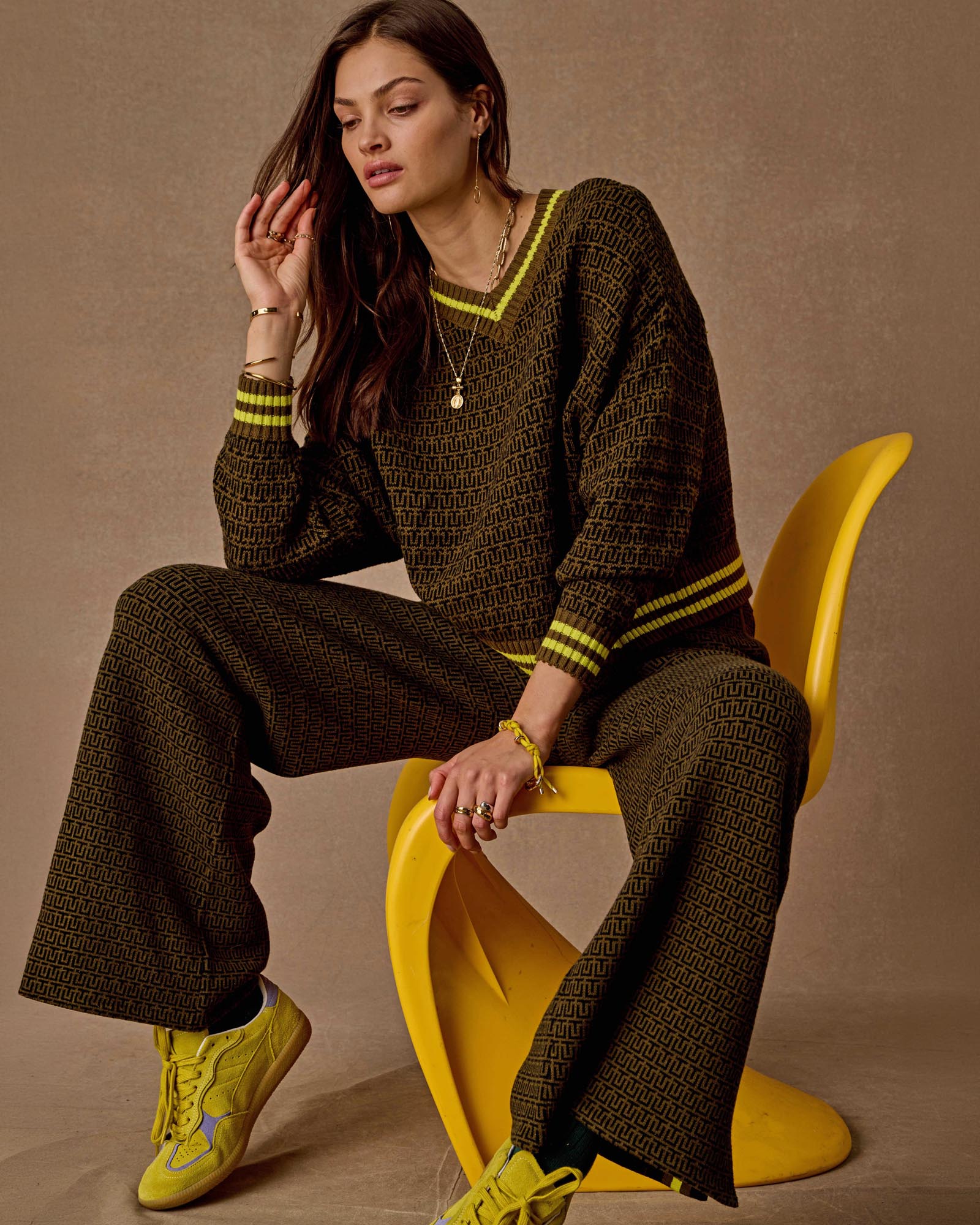 Castilla Clementine Knit Crew Jumper
