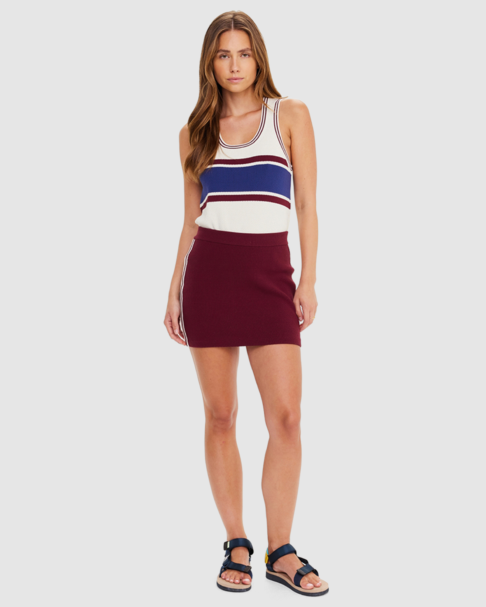 Adesa Zelma Knit Mini Skirt