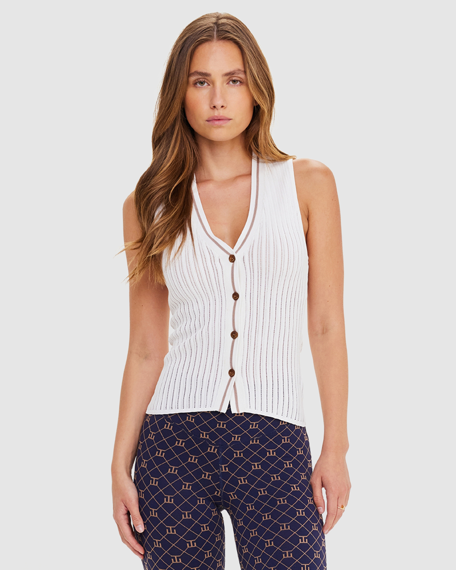 Rosella V-Neck Vest