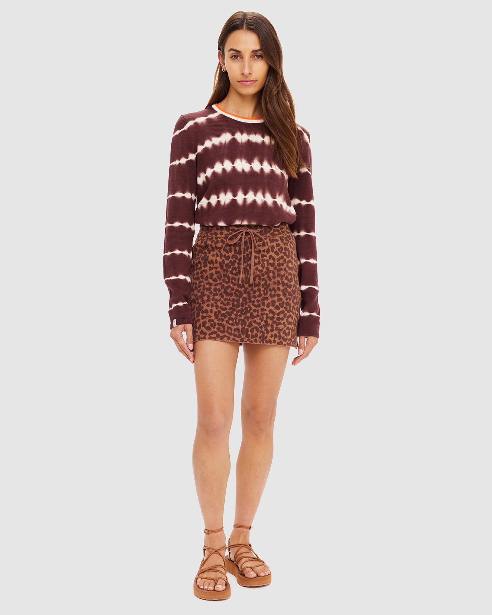 Malawi Karly Knit Mini Skirt