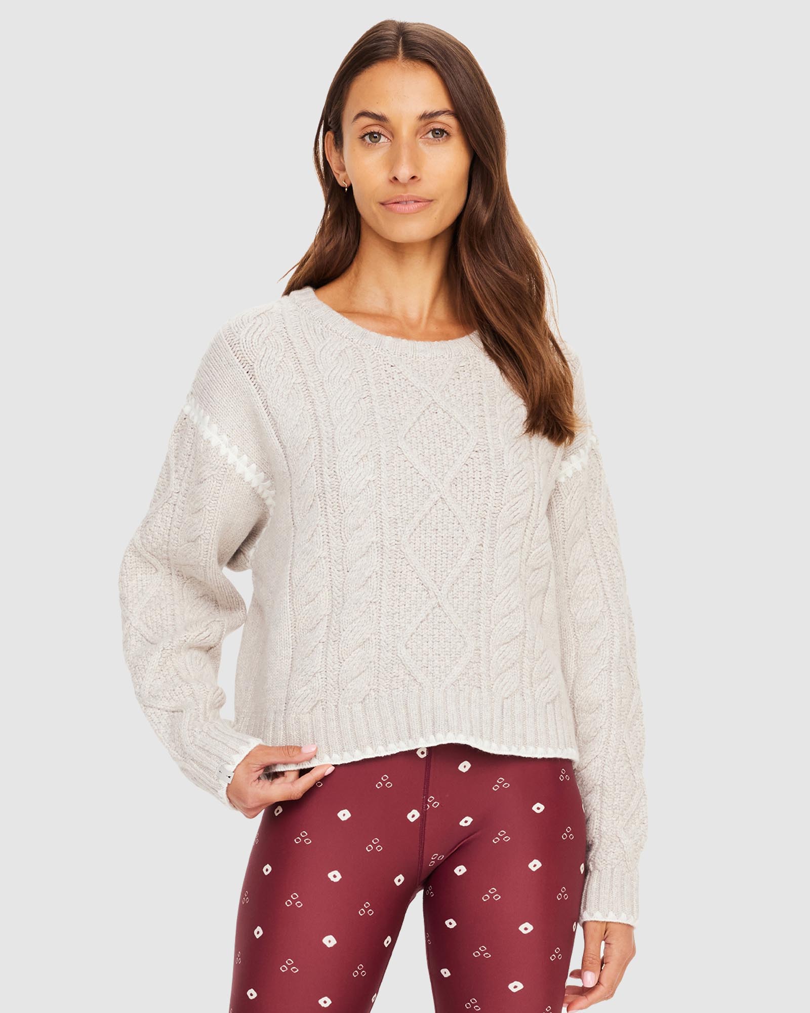Xanthe Crew Neck Knit Sweater