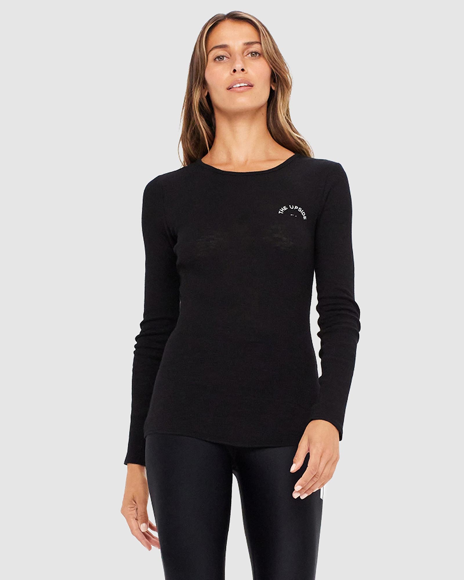 Rib Chrissy Long Sleeve Top