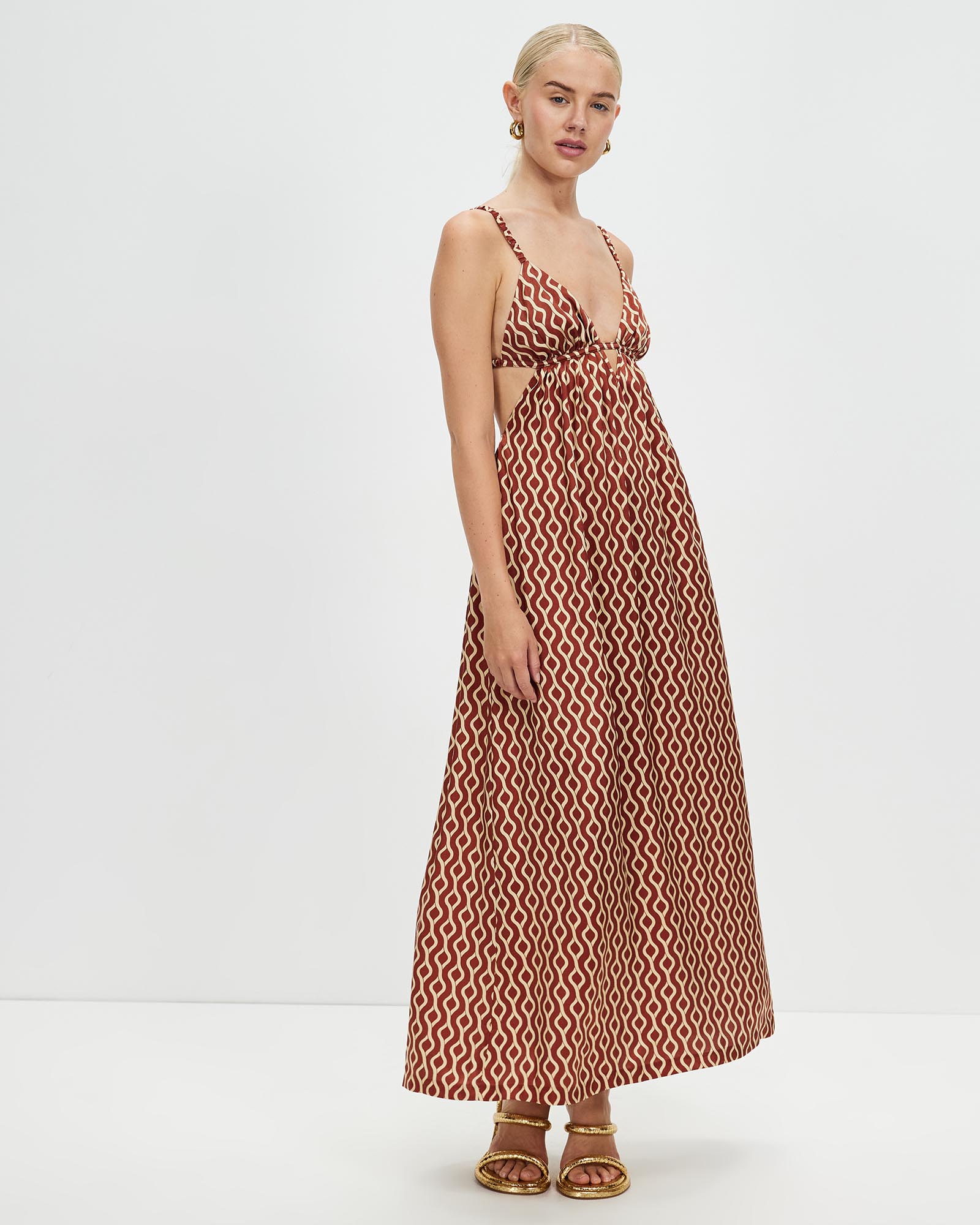 Voyage Triangle Maxi Dress