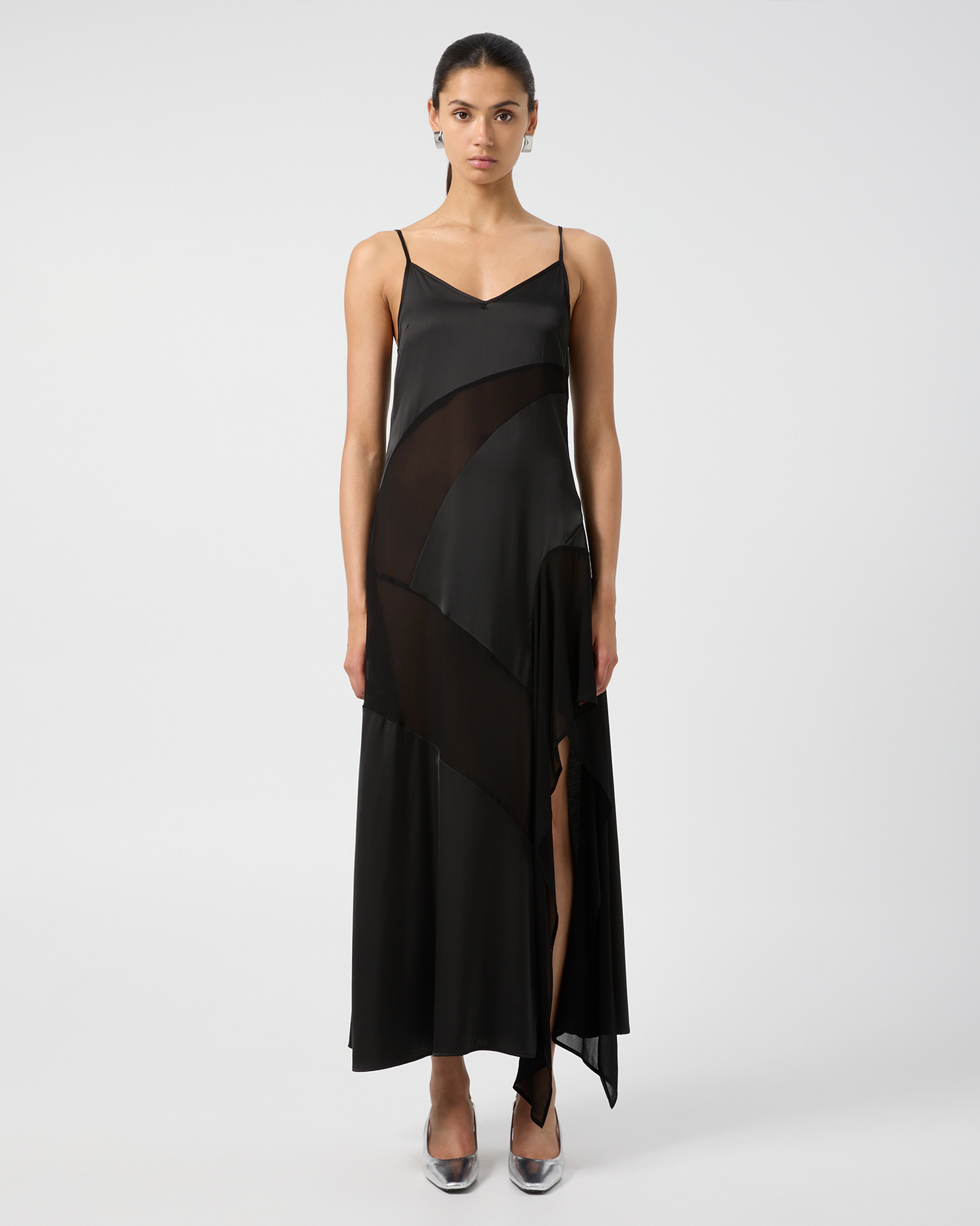 Essence Panelled Maxi Dress