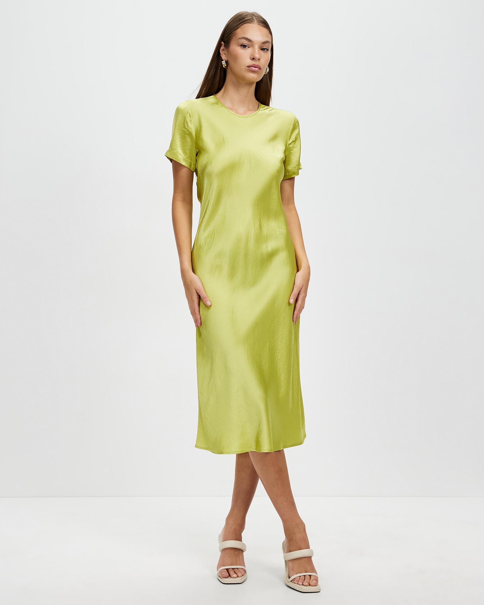 Crush Bias Tee Midi Dress