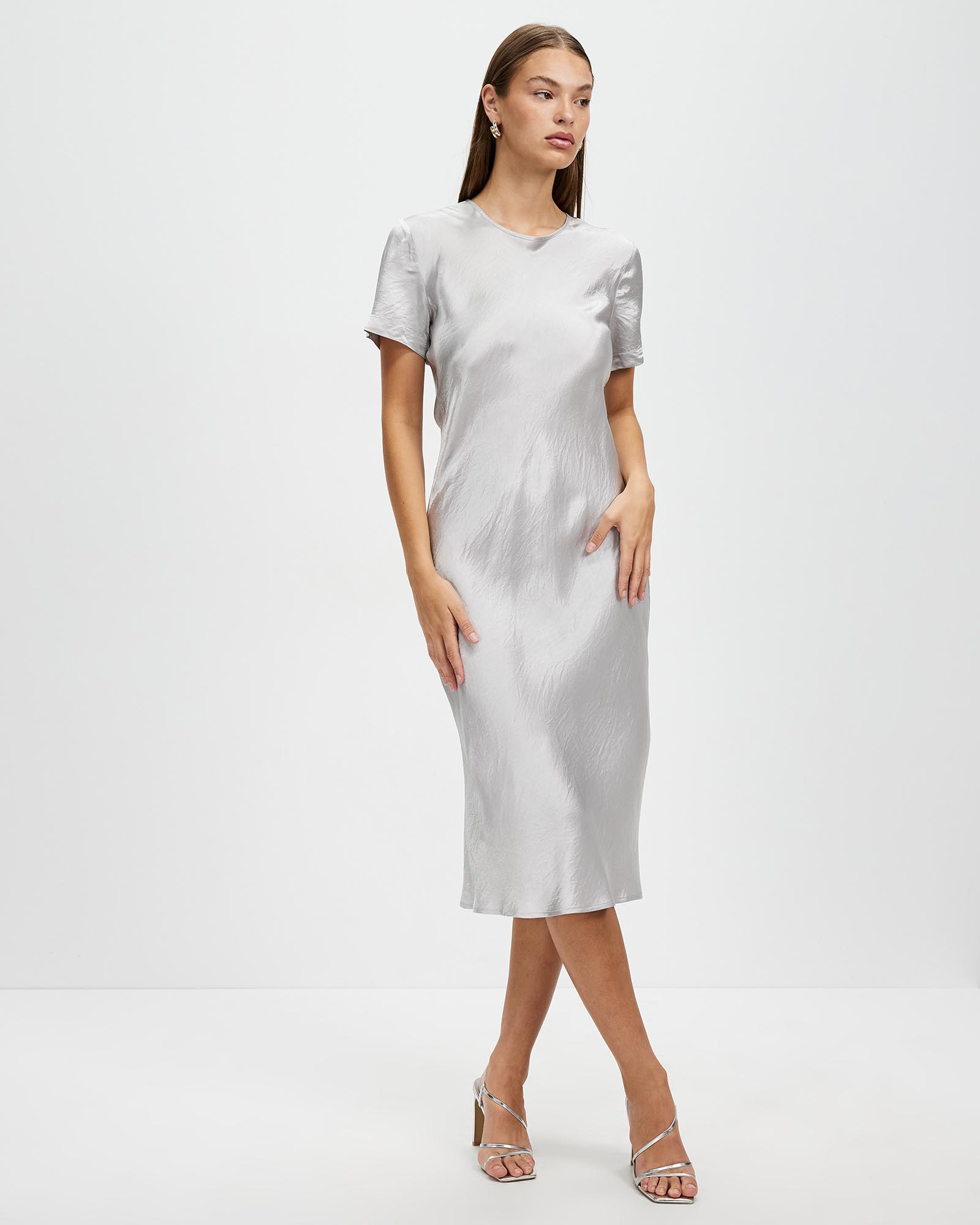 Crush Bias Tee Midi Dress