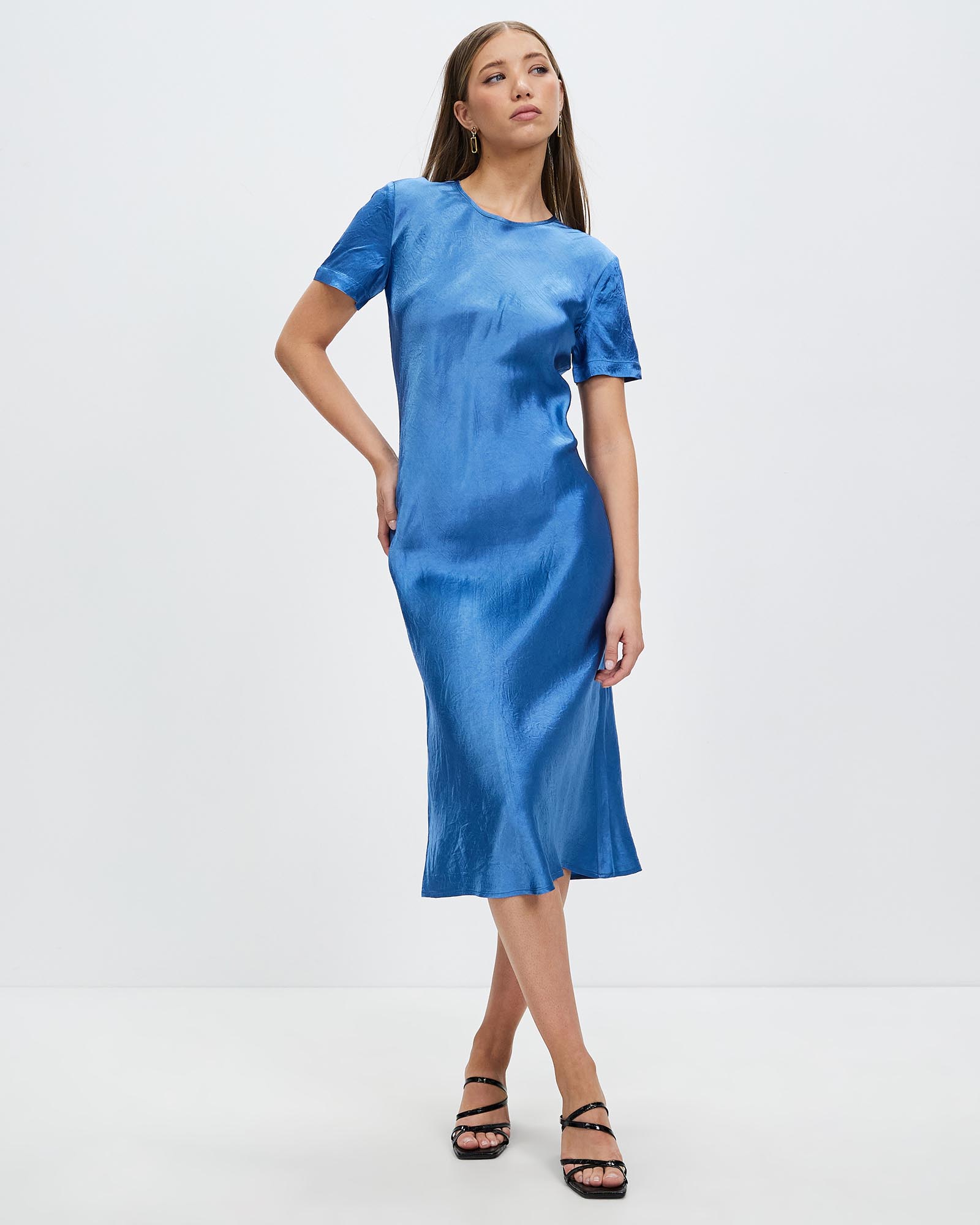 Crush Bias Tee Midi Dress