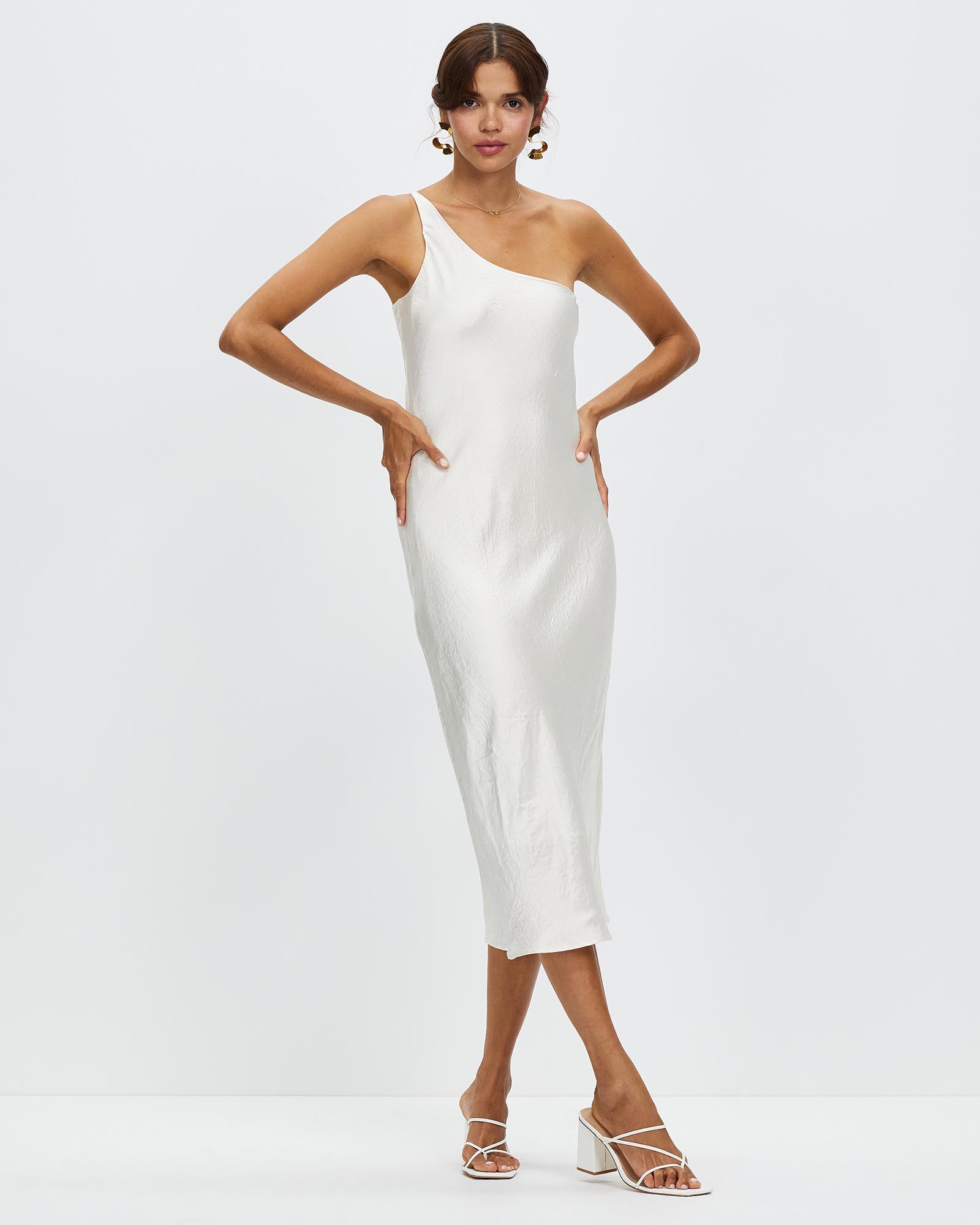 Crush Bias One Shoulder Dress