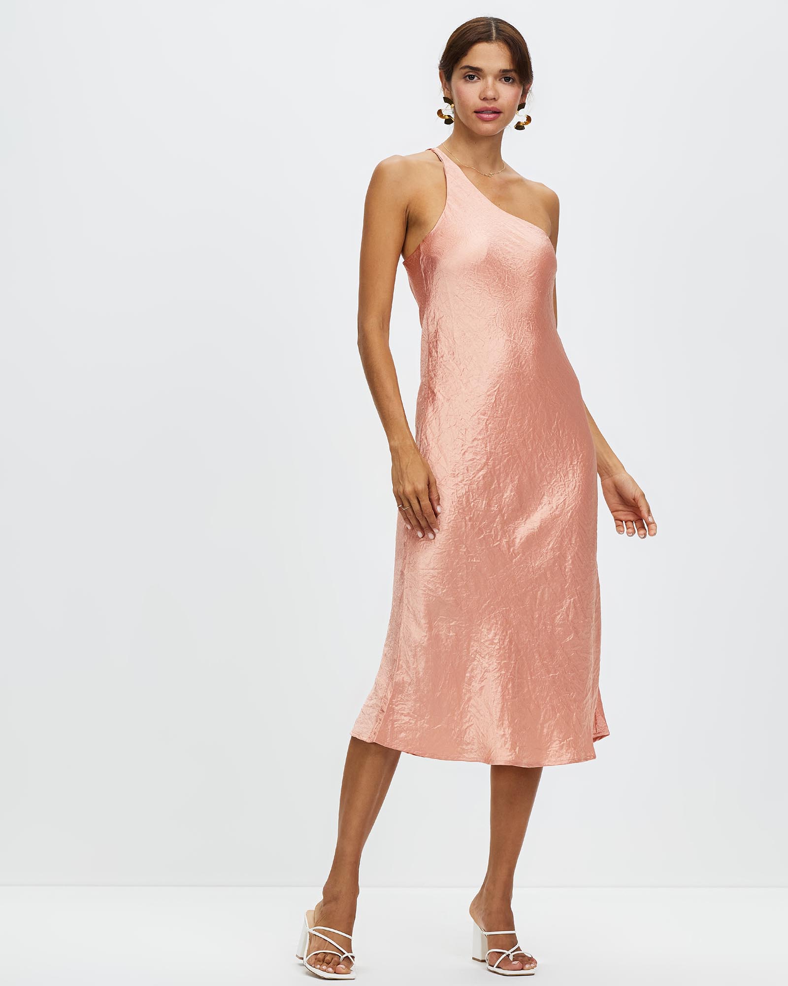Crush Bias One Shoulder Dress