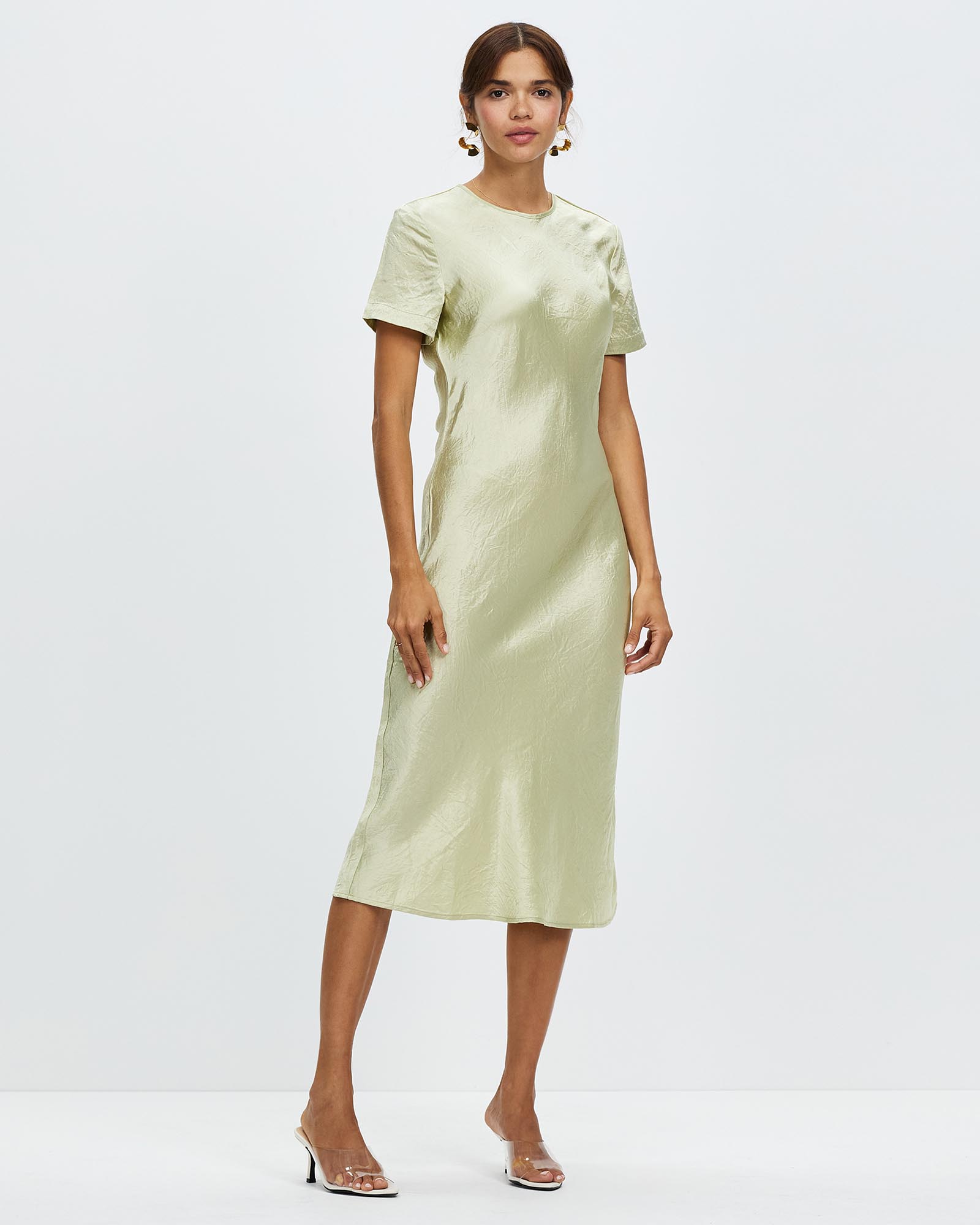 Crush Bias Tee Midi Dress