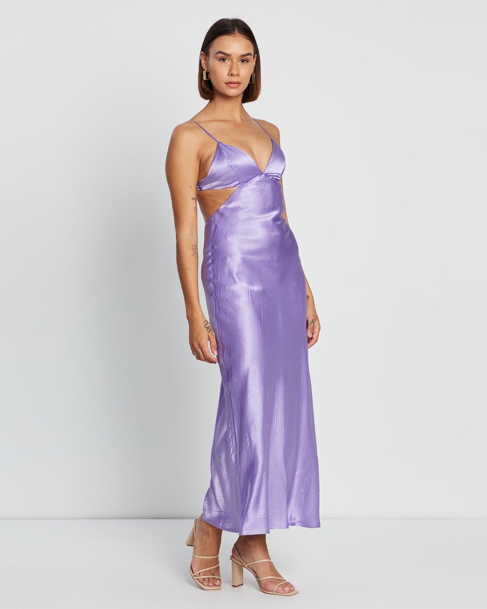 Crush Bias Tri Midi Dress