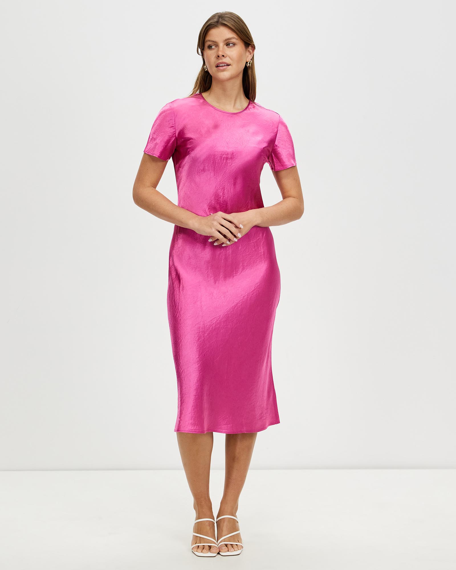 Crush Bias Tee Midi Dress