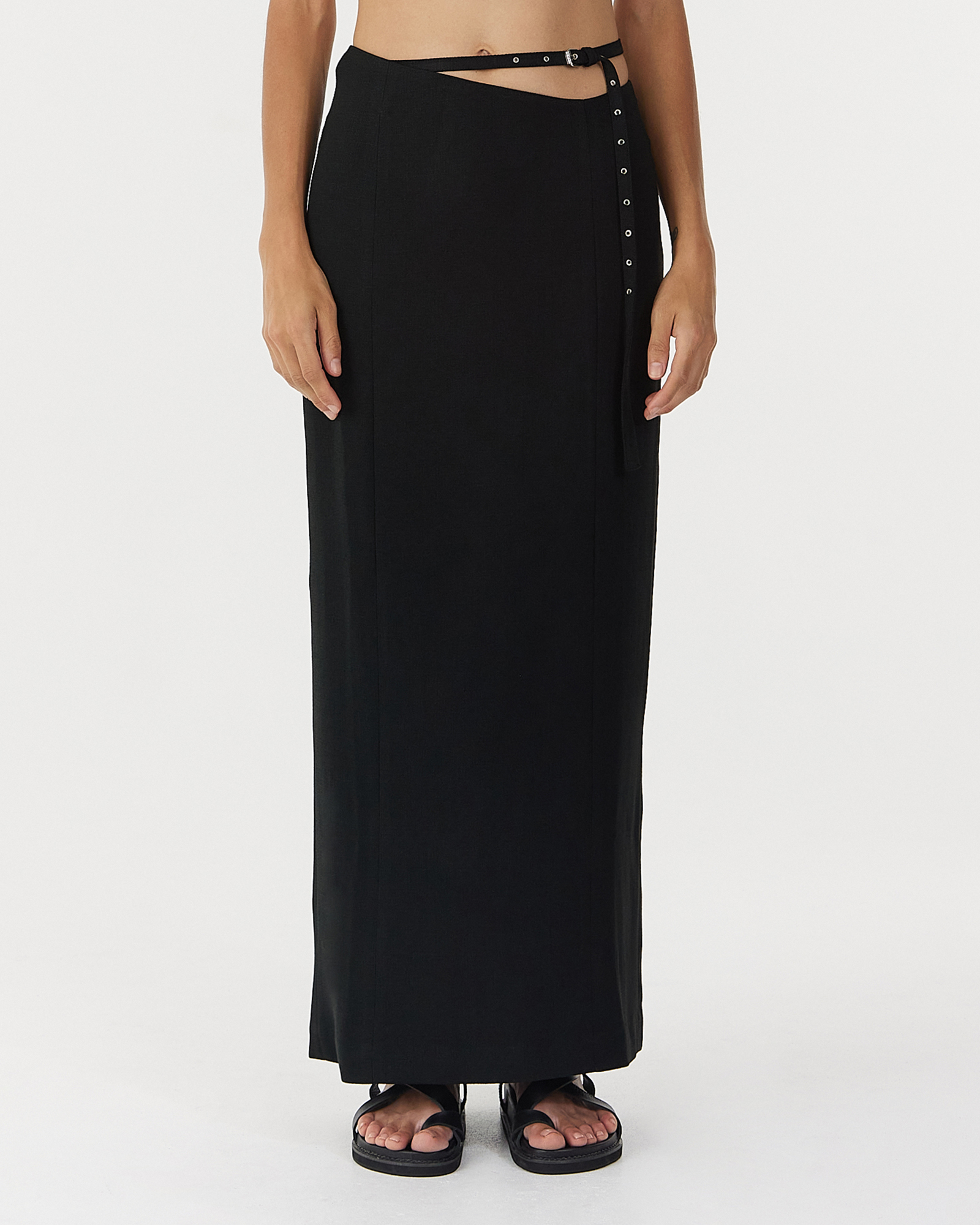 Chrome Vision Asymmetric Skirt