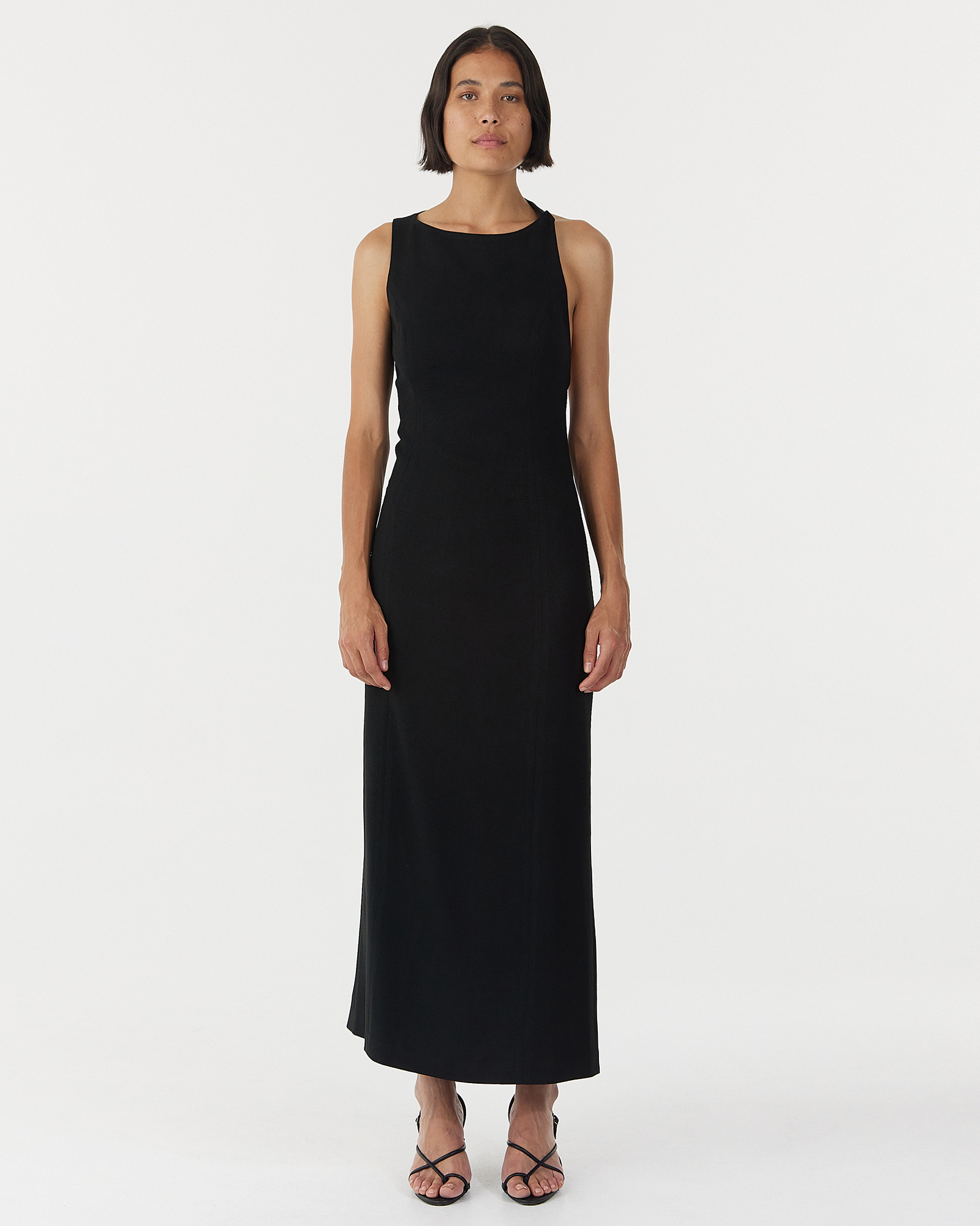 Chrome Vision Open Back Dress