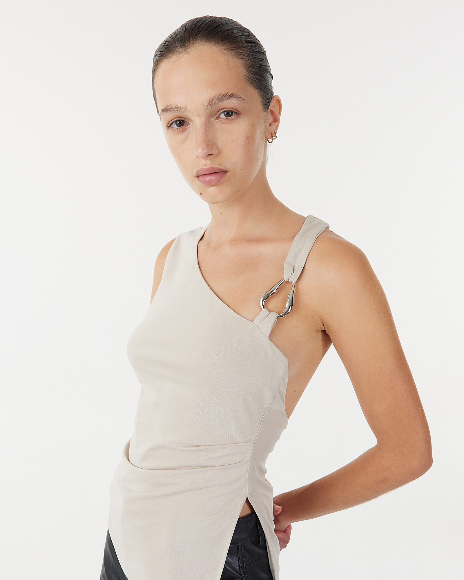 Stirling Twist Asymmetric Bodice