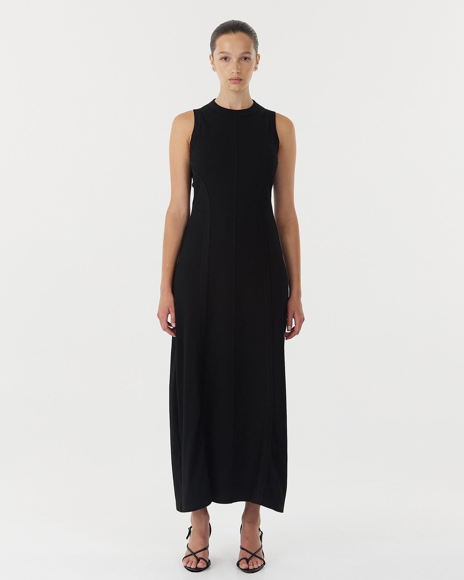 Momentum Open Back Maxi Dress