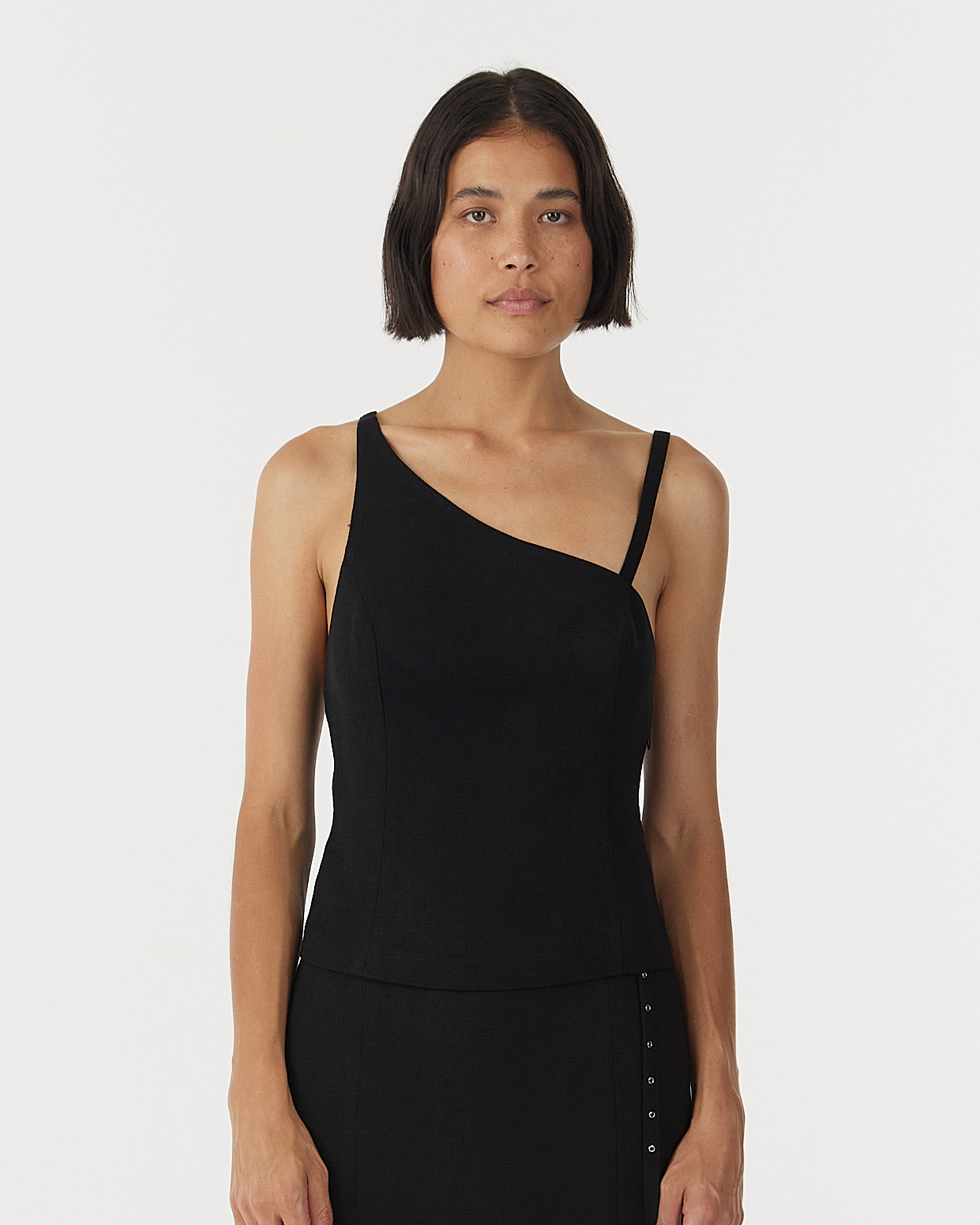 Chrome Vision Asymmetric Bodice