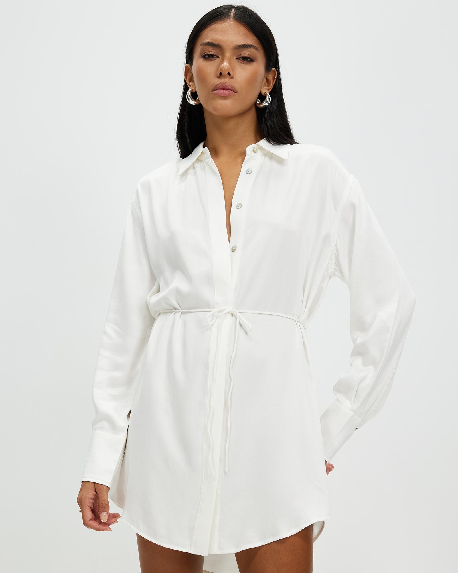 Free Fall Shirt Dress