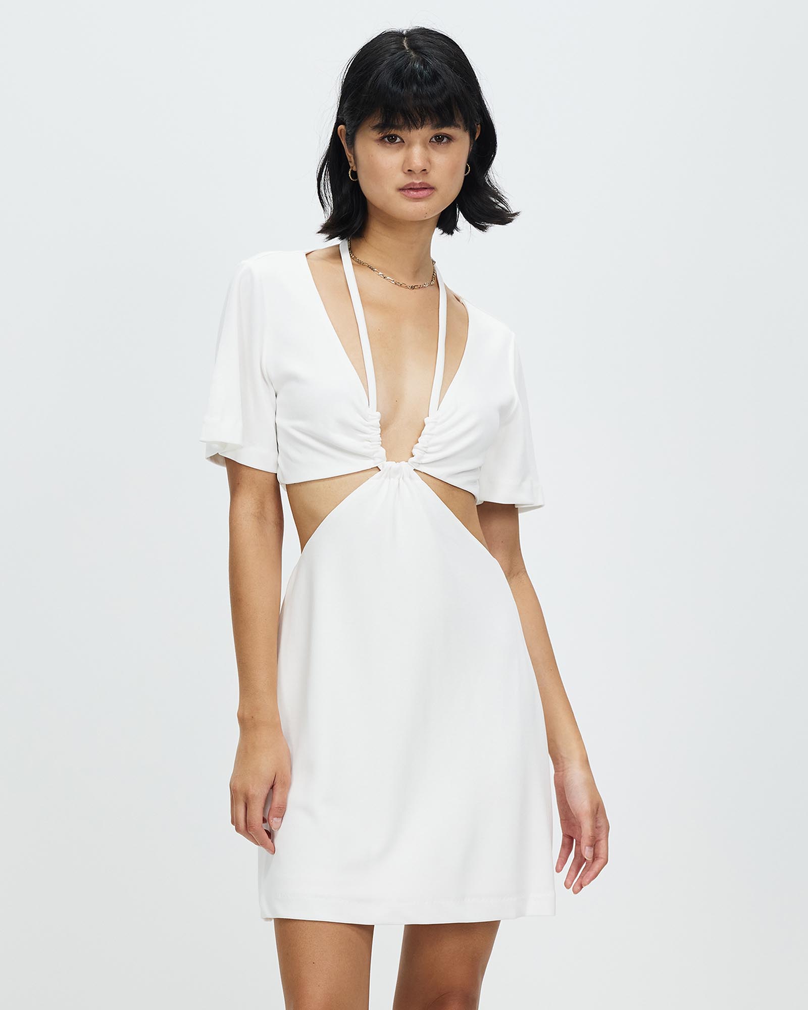 Double Crossed Tee Dress