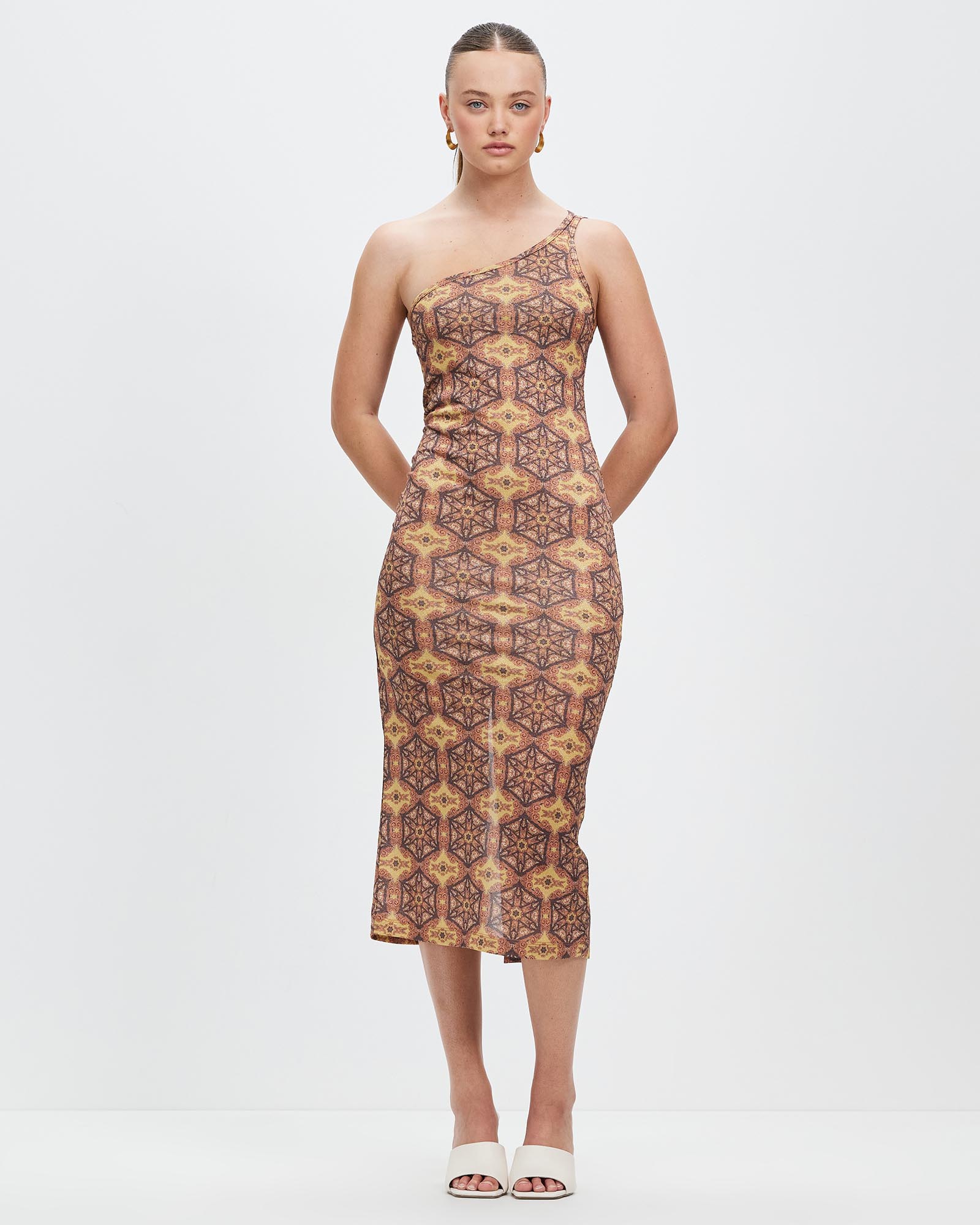 Morocco One Shoulder Dress