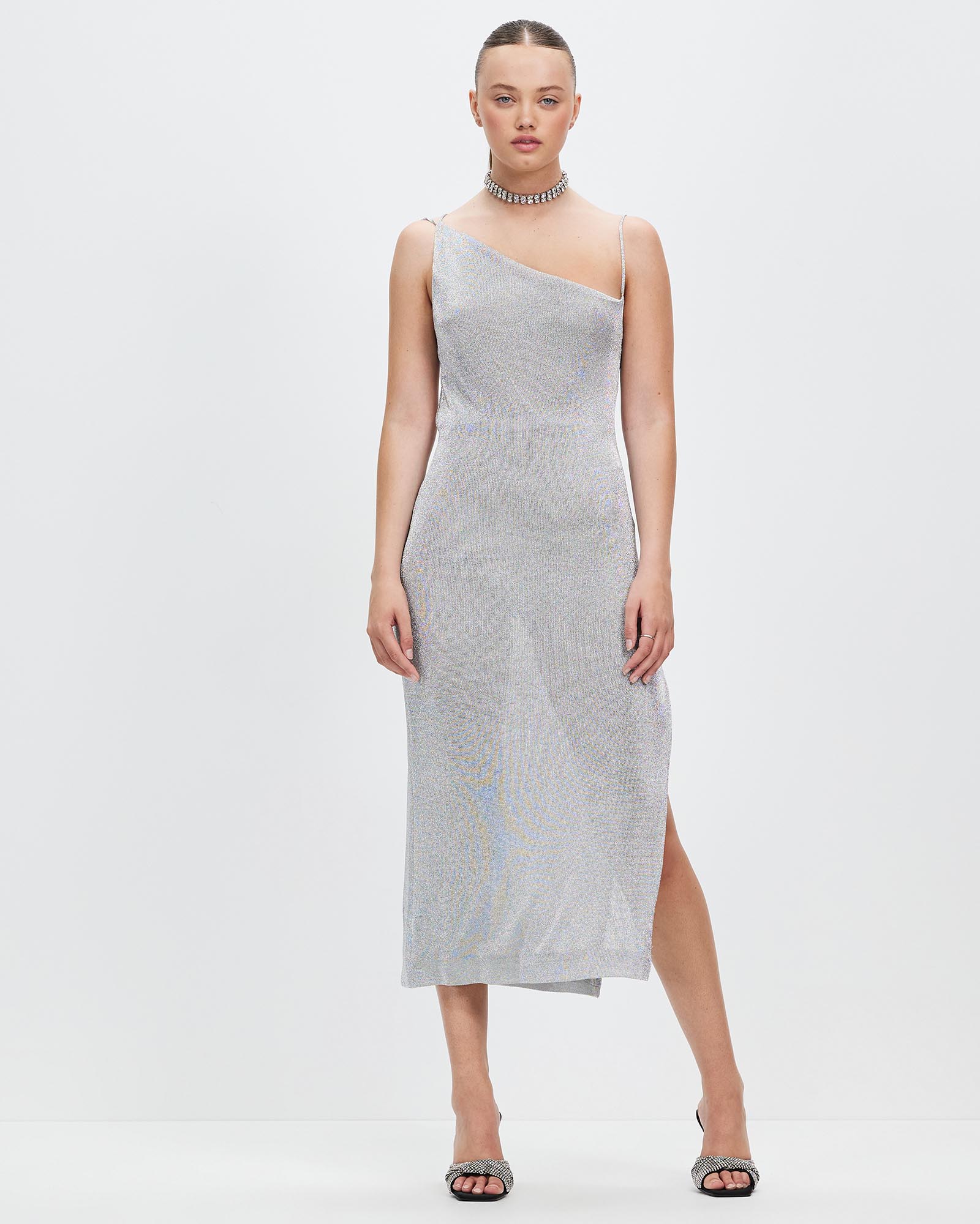 Heavy Metal Knit Cowl Slip