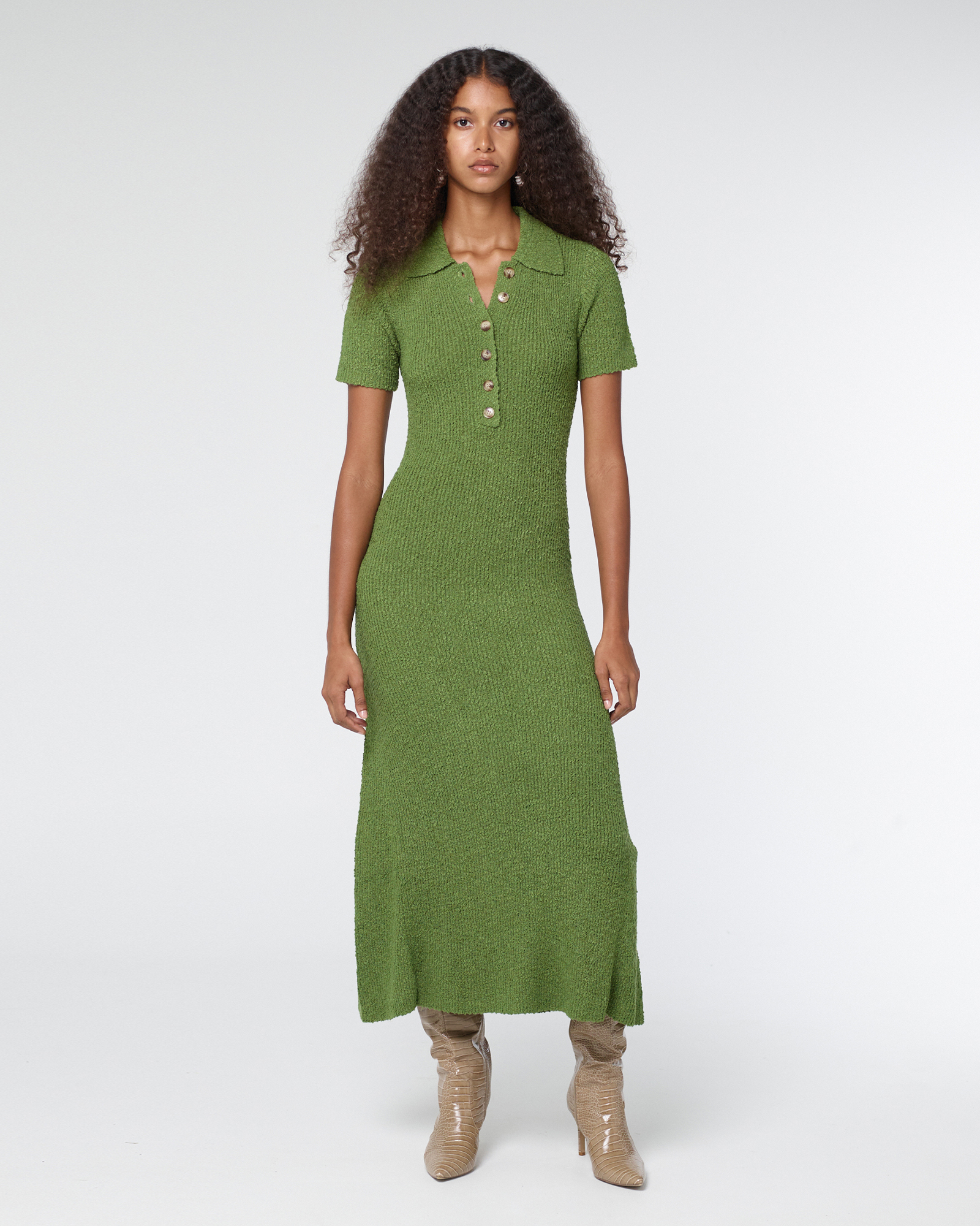 Wistful Knit Midi Dress