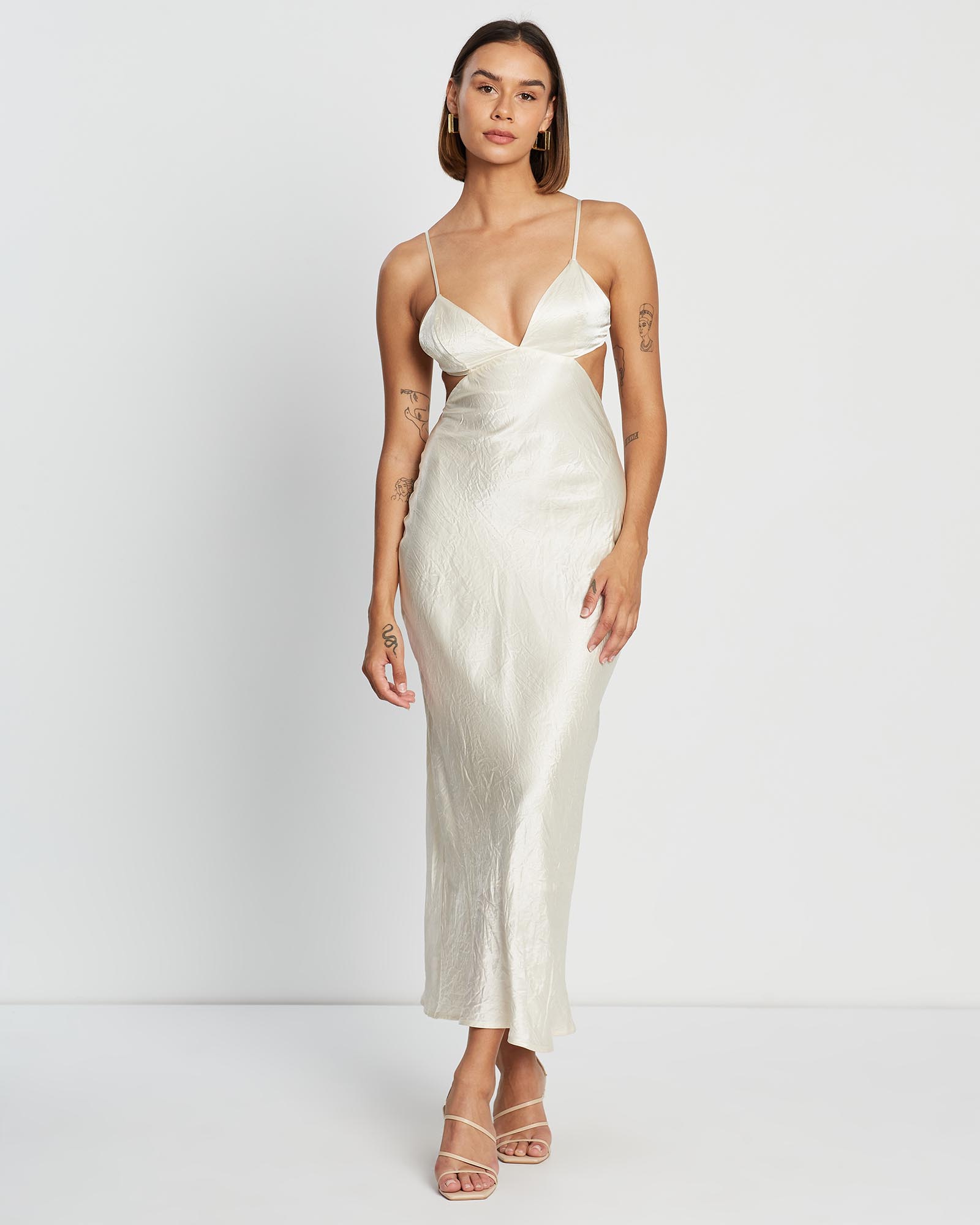 Crush Bias Tri Midi Dress