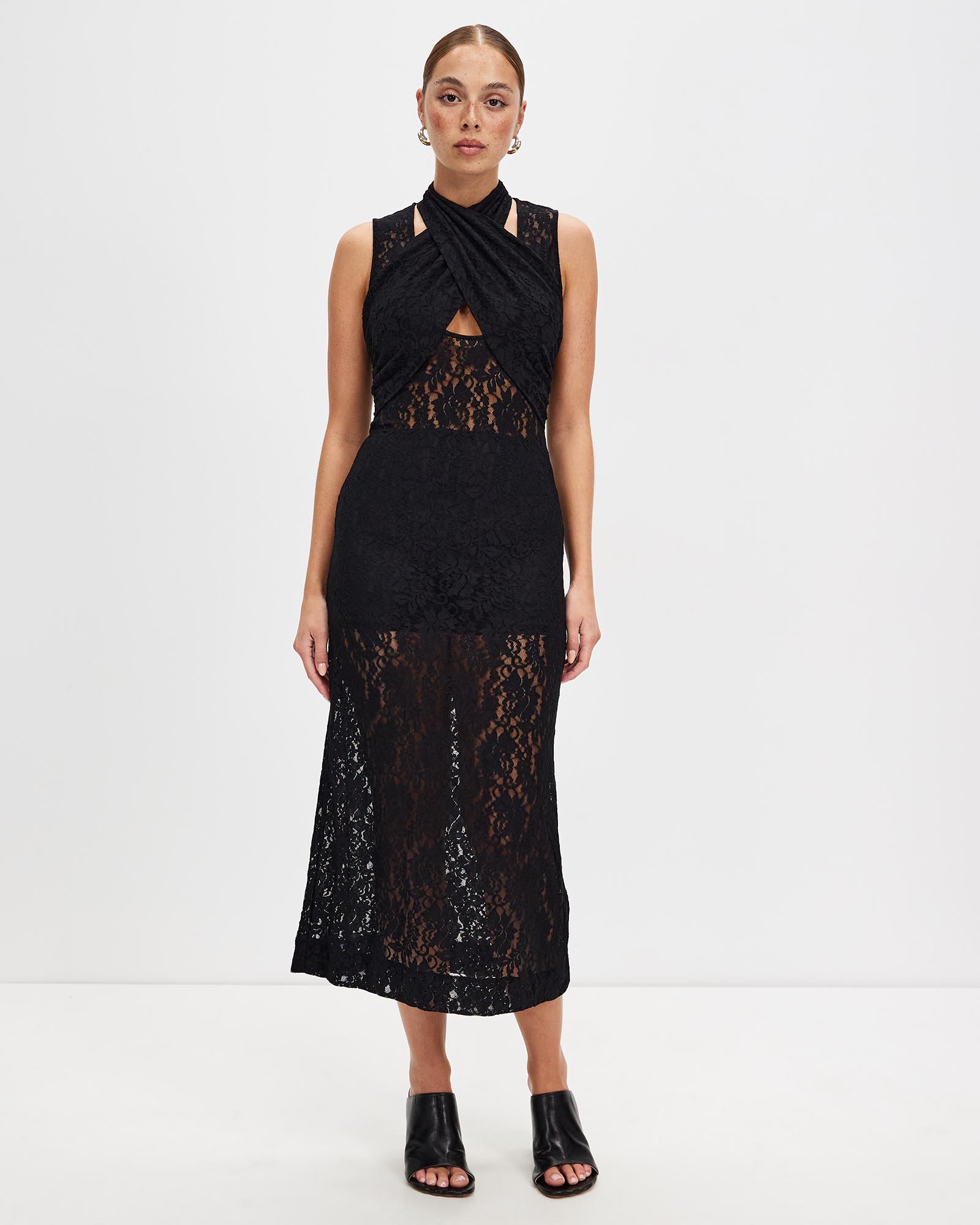 Wayward Wrap Neck Tank Dress