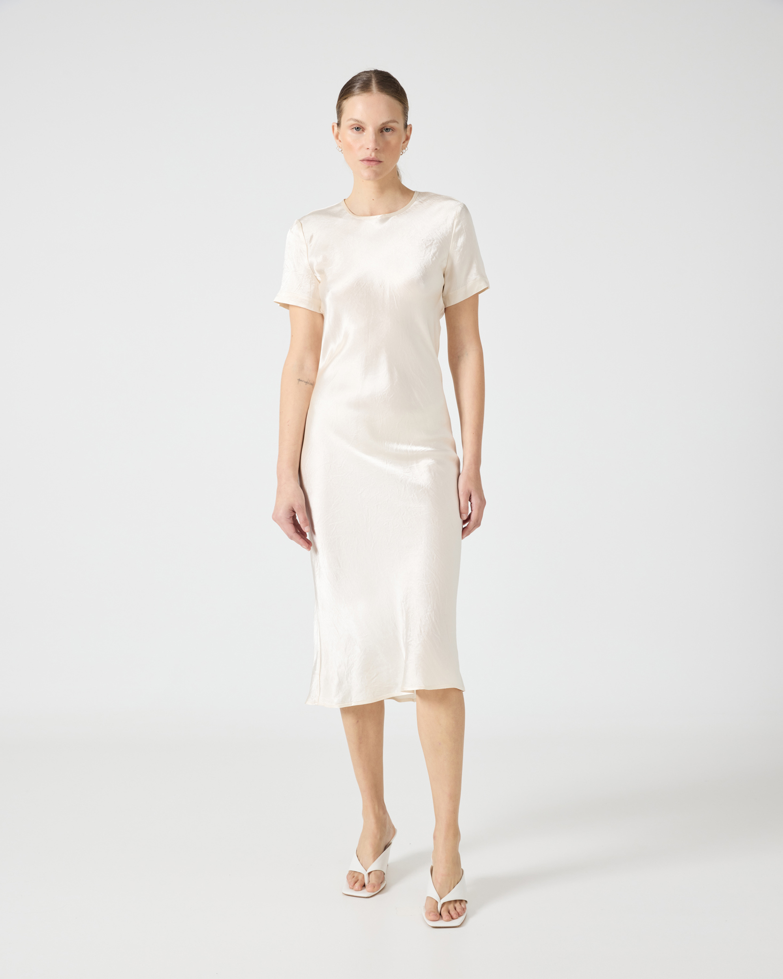 Crush Bias Tee Midi Dress