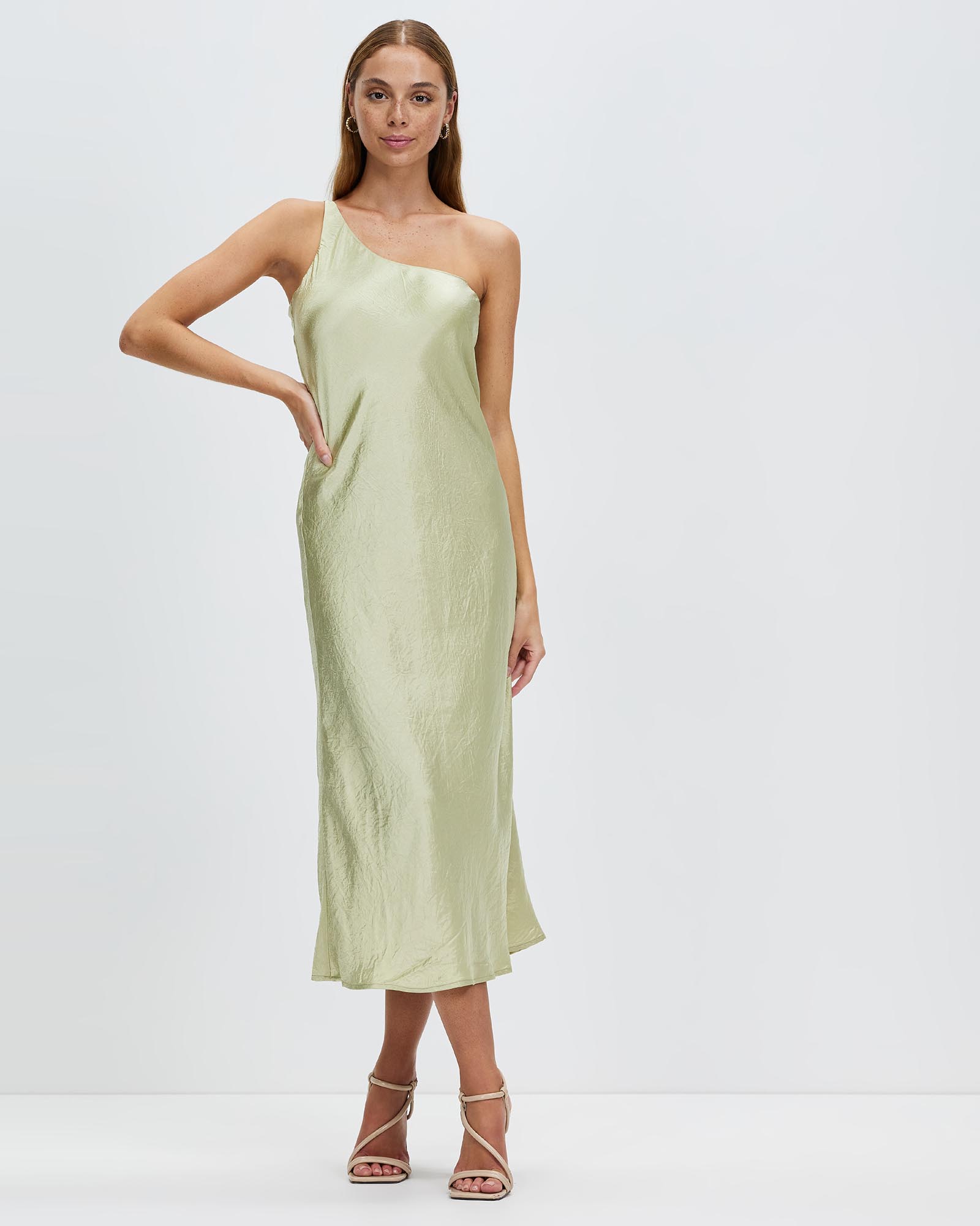 Crush Bias One Shoulder Dress