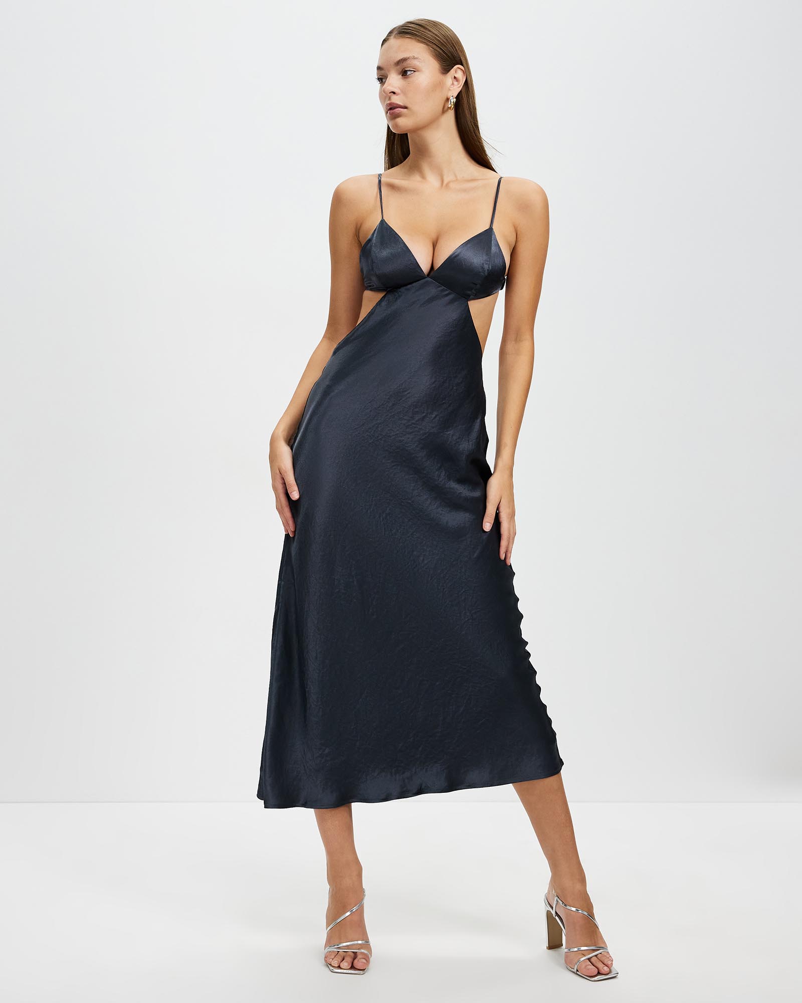 Crush Bias Tri Midi Dress