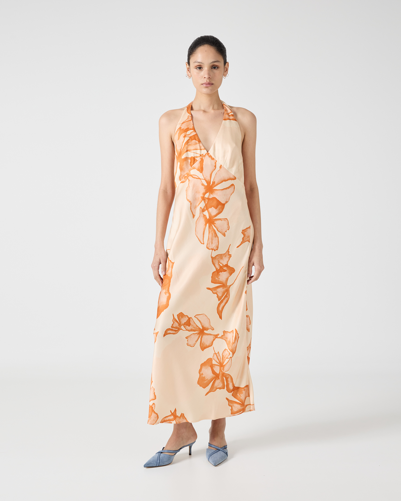 Wanderer Halter Neck Dress
