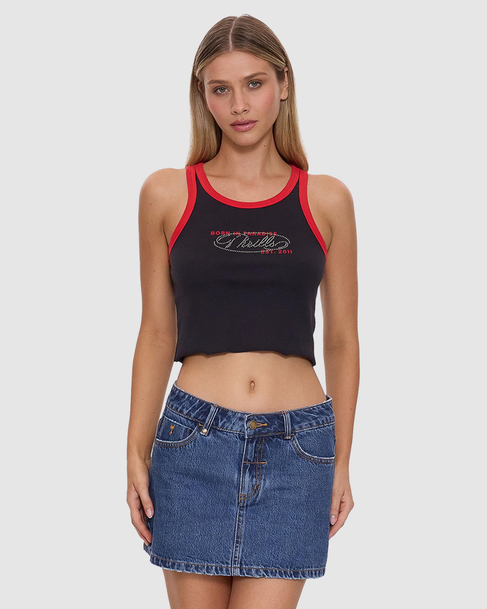 Chaos Reigns Studded Tank