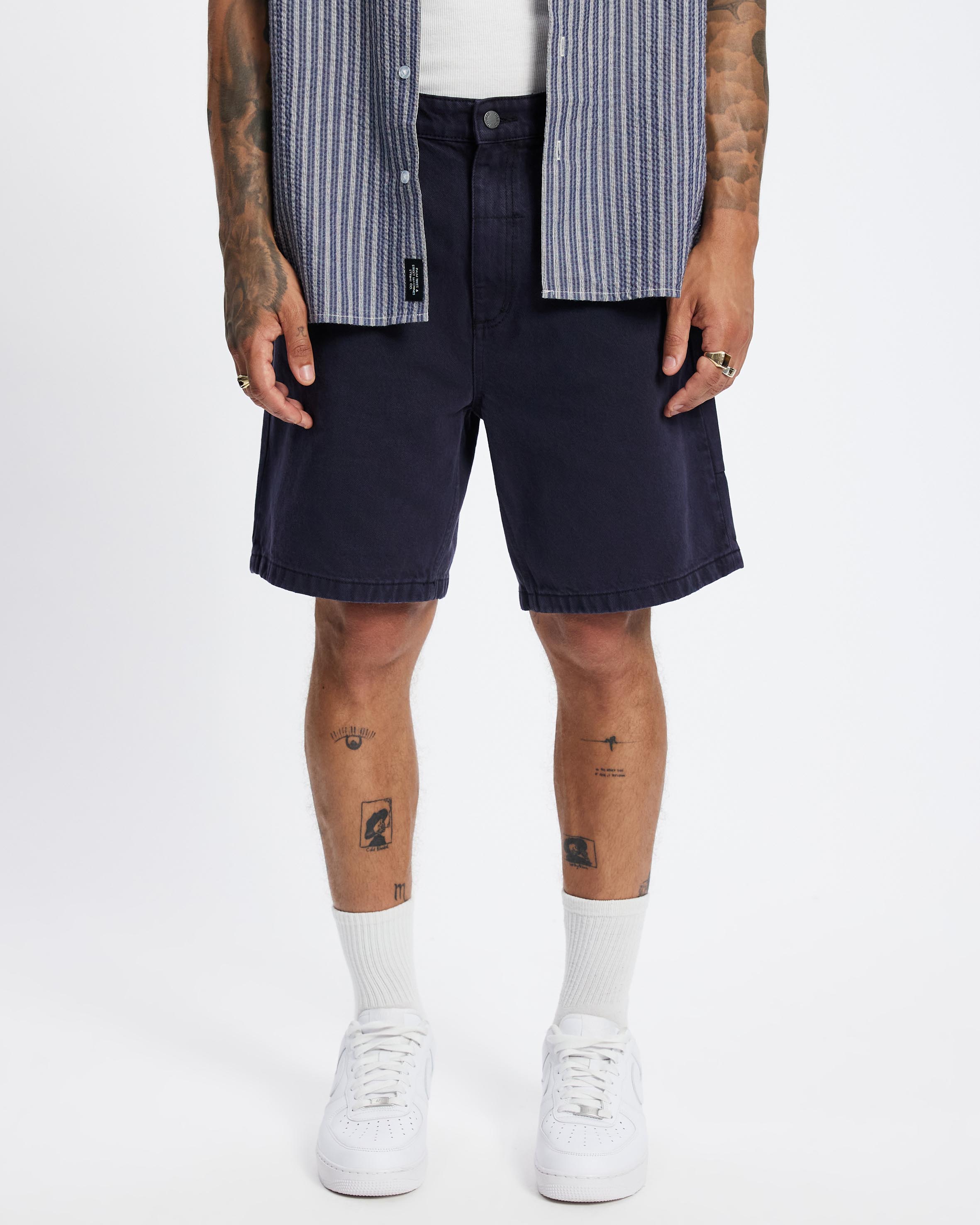 Slacker Relaxed Denim Shorts
