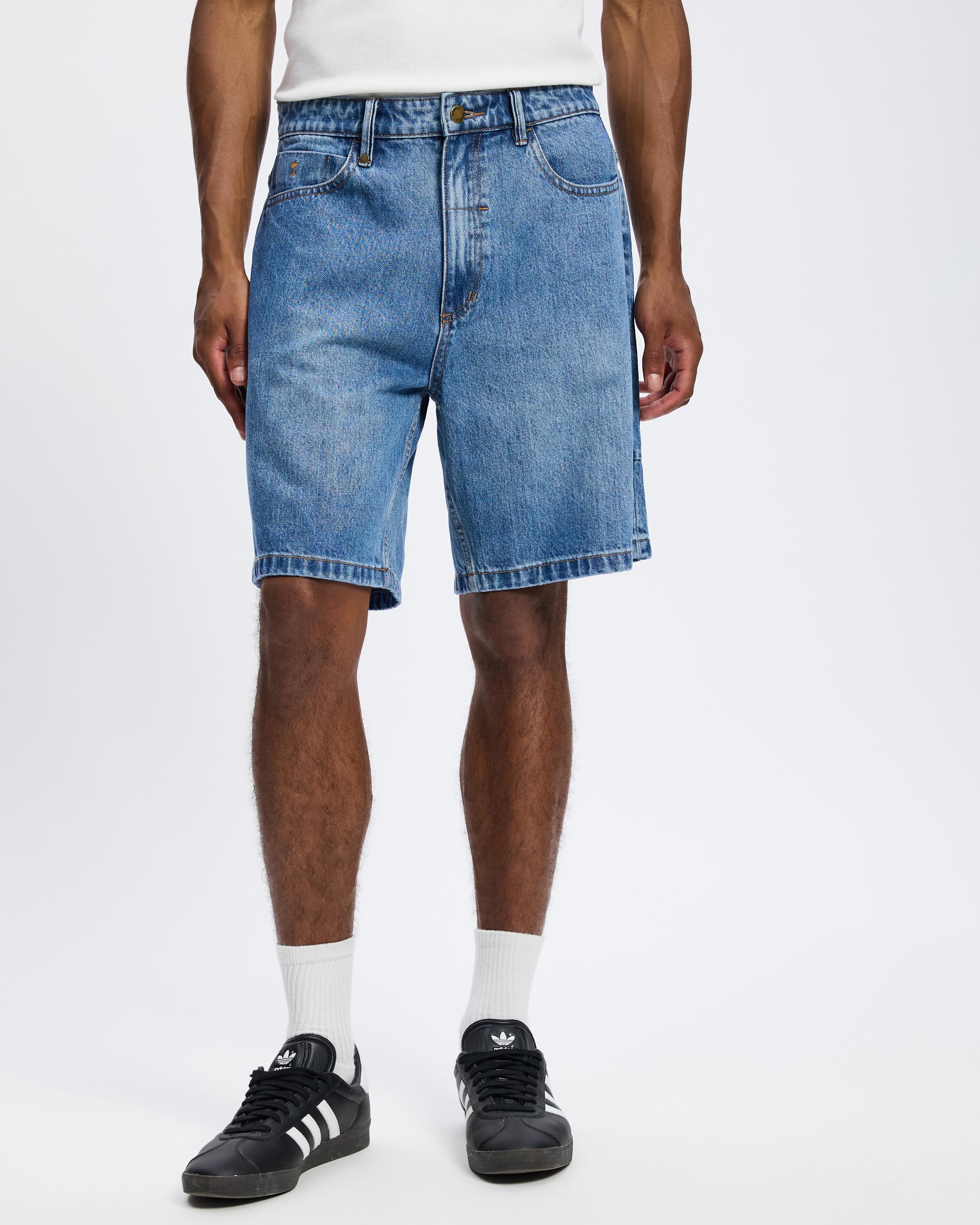Slacker Relaxed Denim Shorts