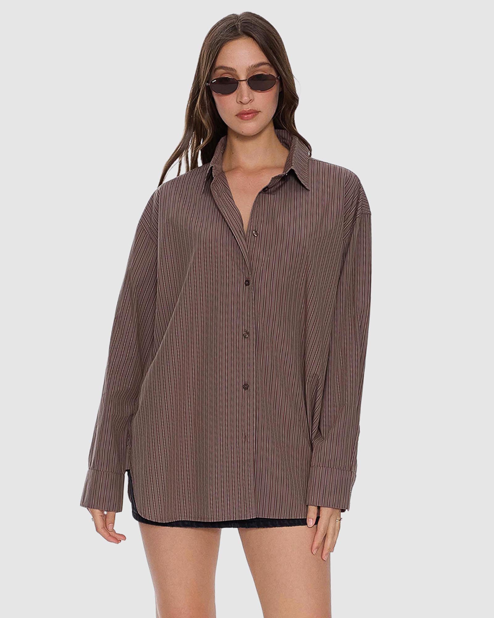 Brentwood Stripe Oversized Shirt