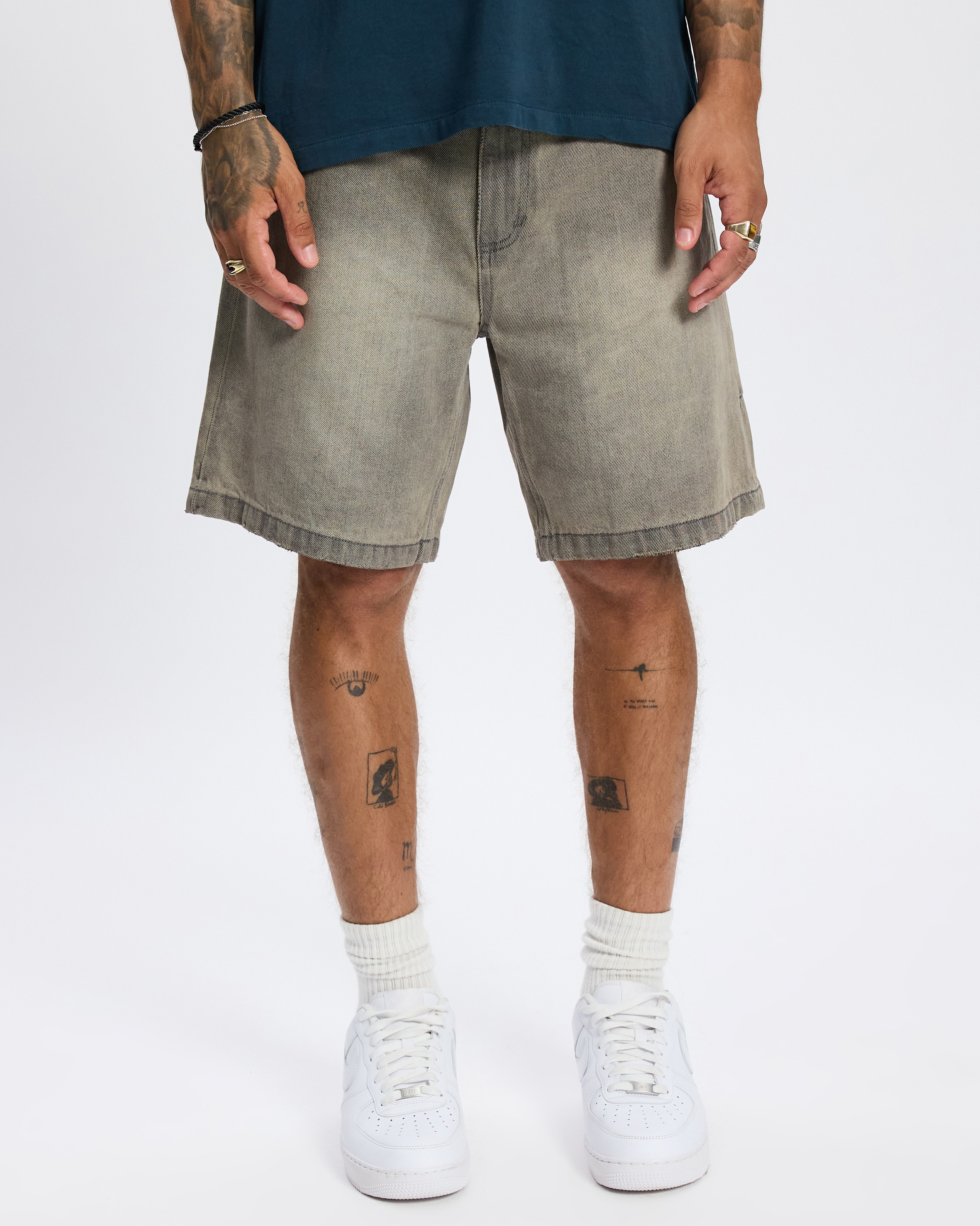 Slacker Relaxed Denim Shorts