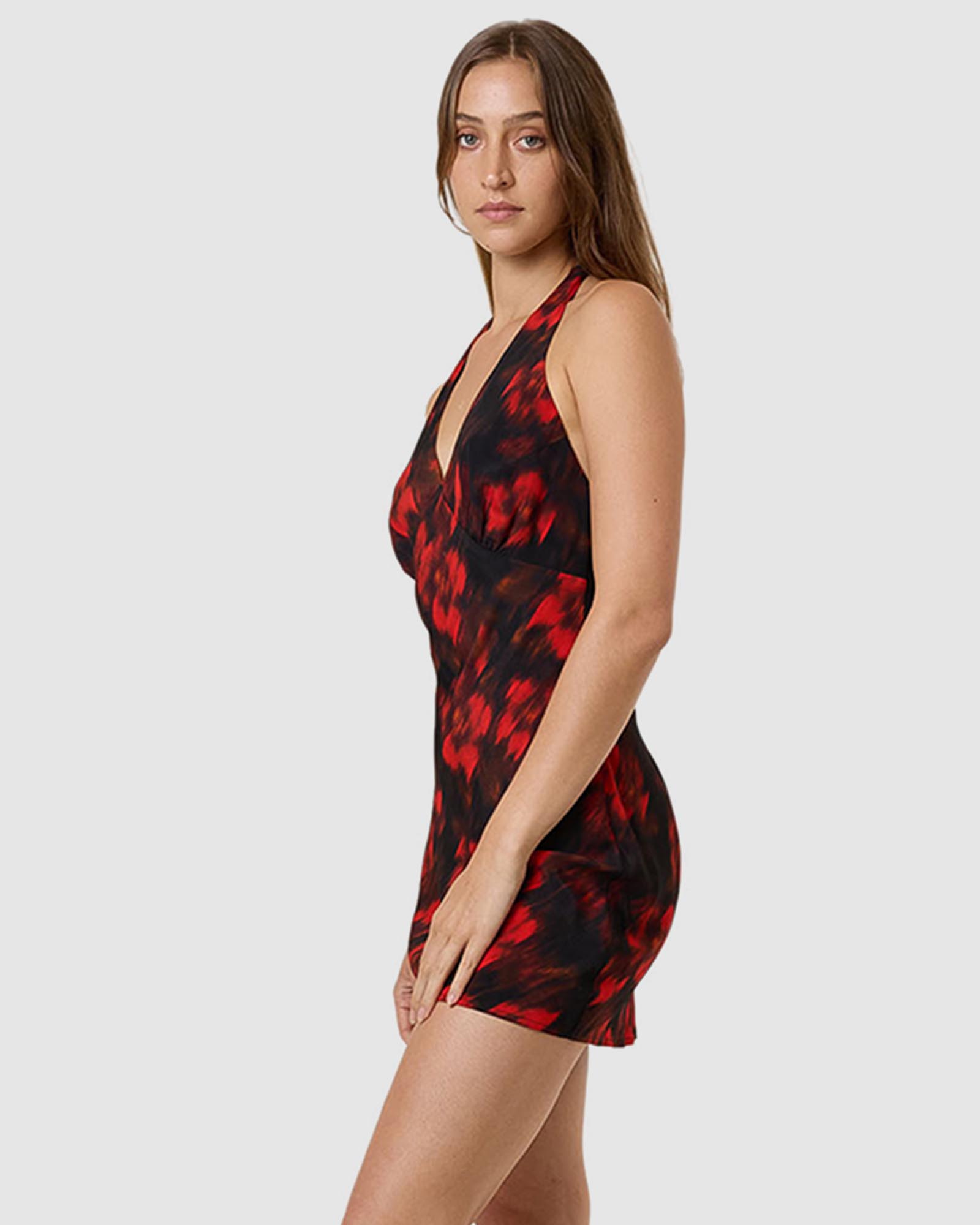 Lucky For You Floral Mini Dress