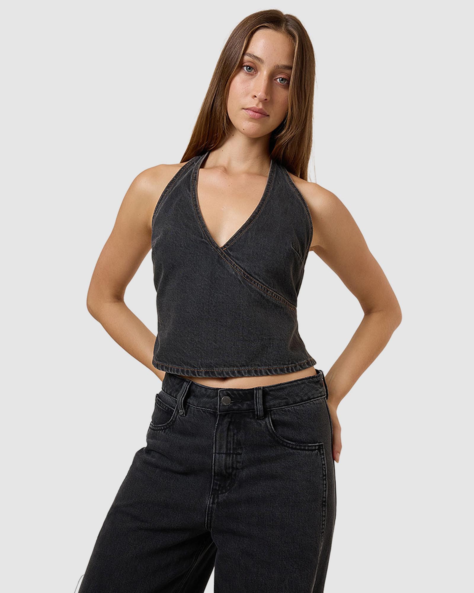 Night Shift Denim Top