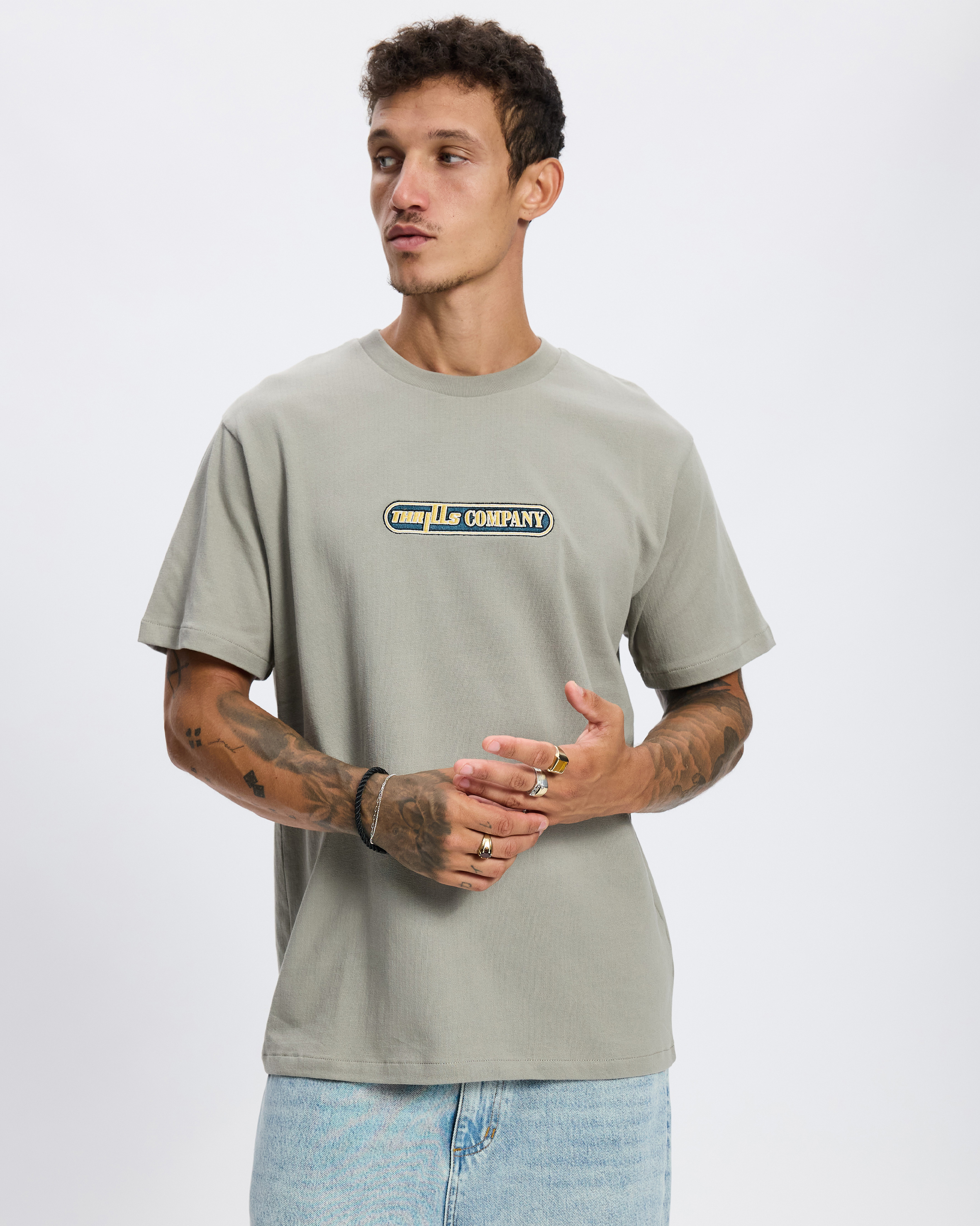 Paradise Falling Embro Merch Fit Tee