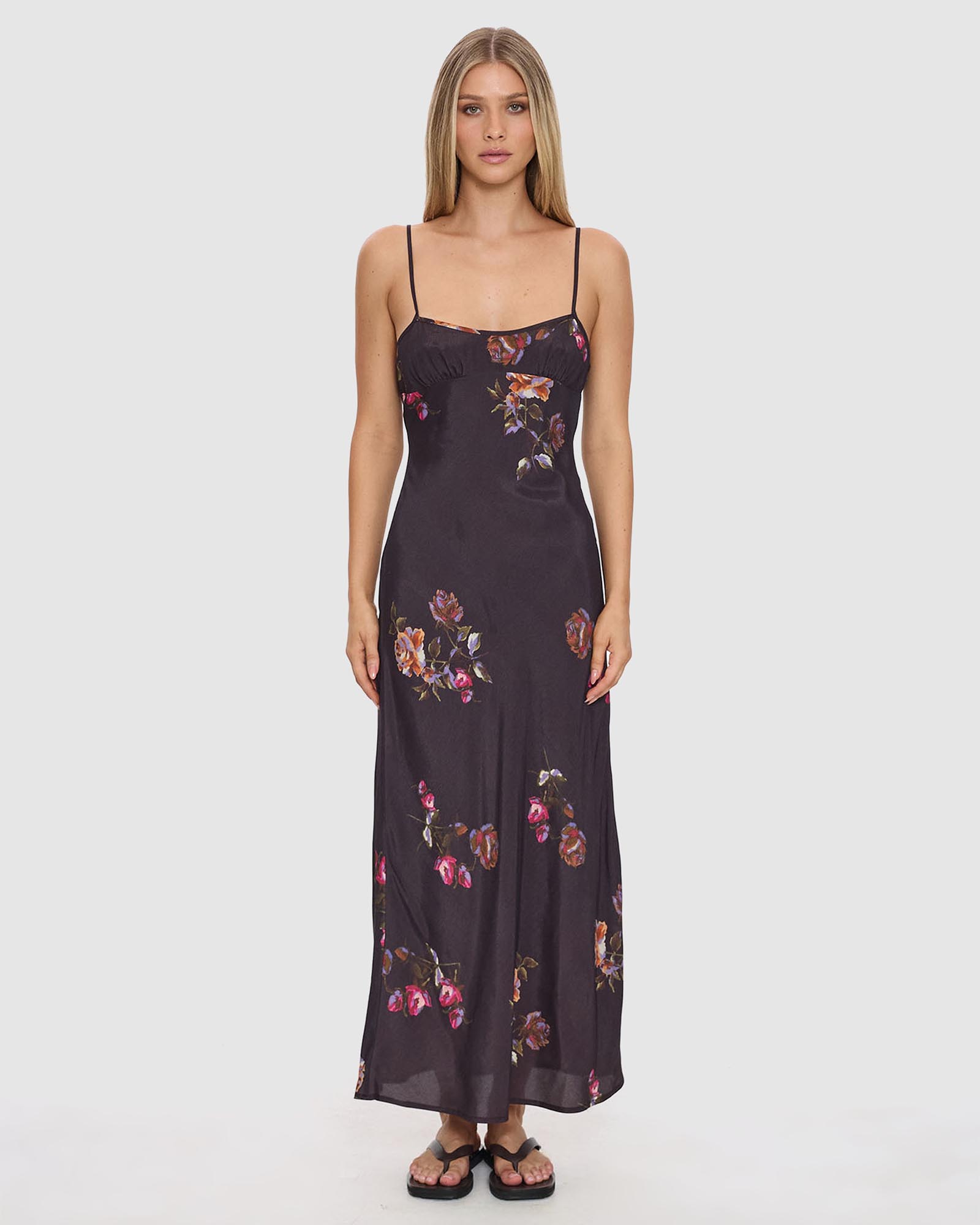 Natural Spirit Bias Maxi Dress