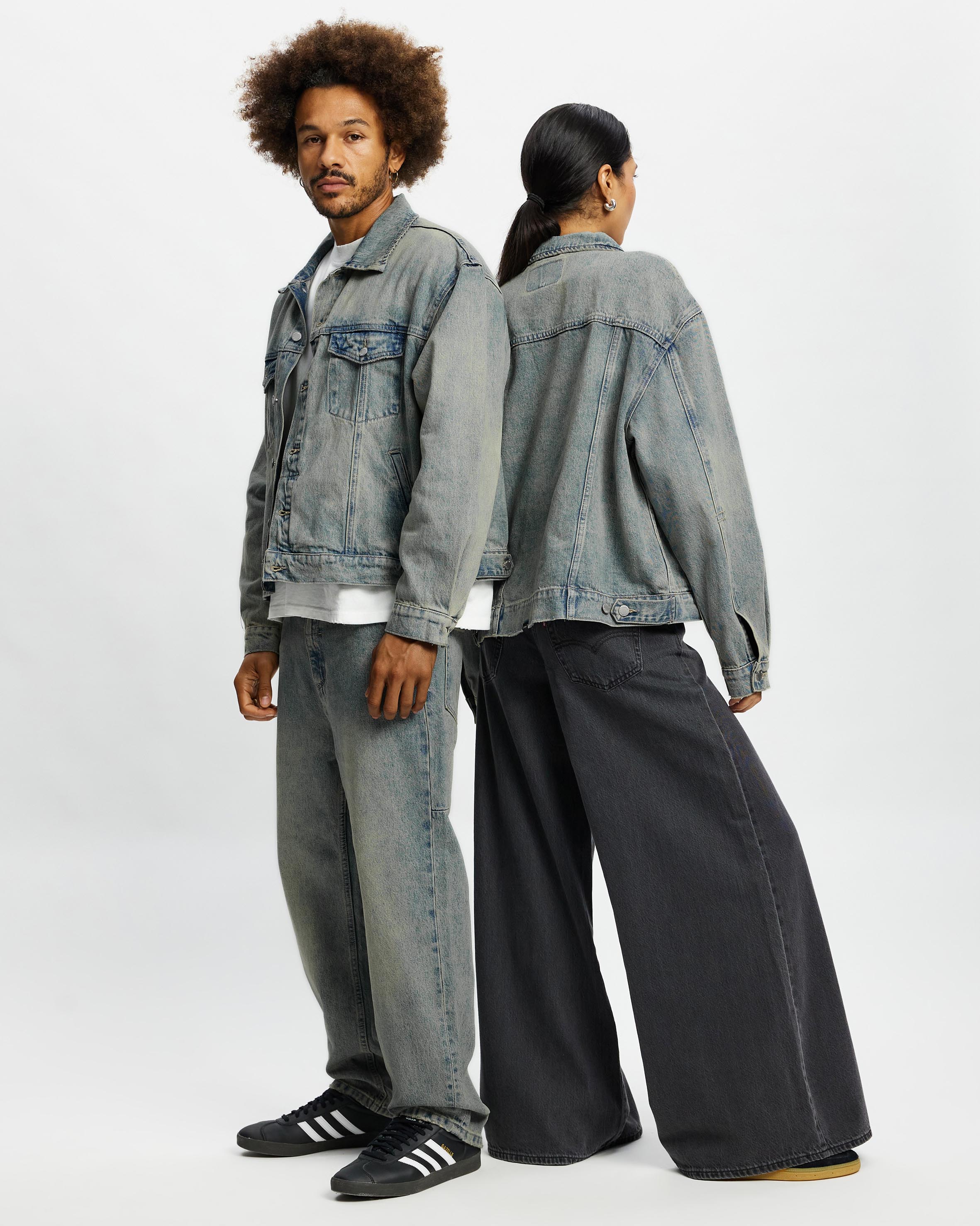 Oversized Wander Denim Jacket - ICONIC EXCLUSIVE