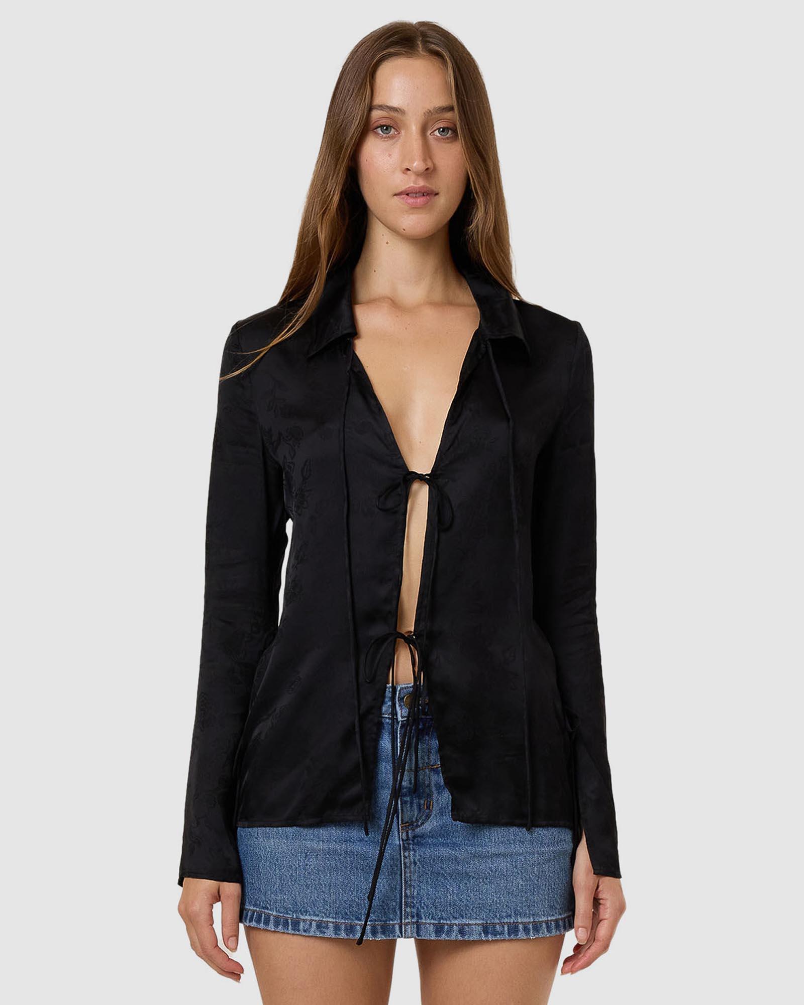 Lost In The Light Tie Top