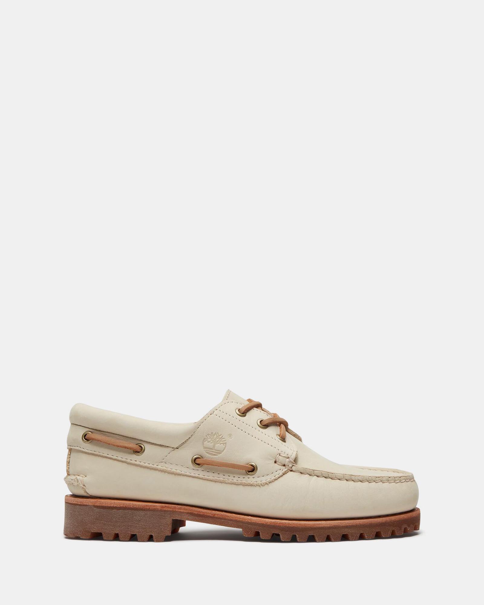 Authentic 3-Eye Lug Handsewn Boat Shoes - Men's