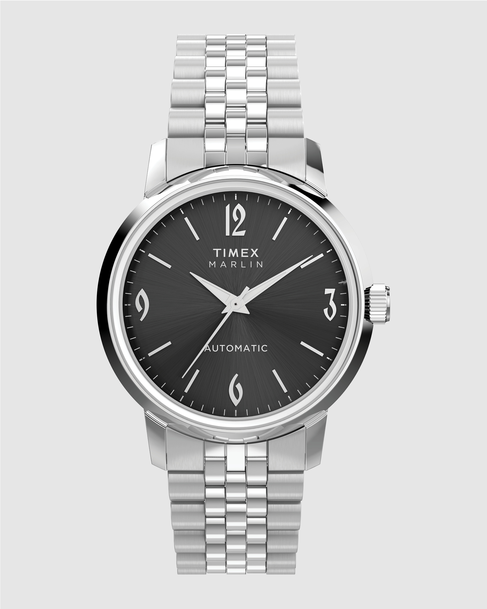 Marlin® Automatic 40mm Stainless Steel Bracelet Watch