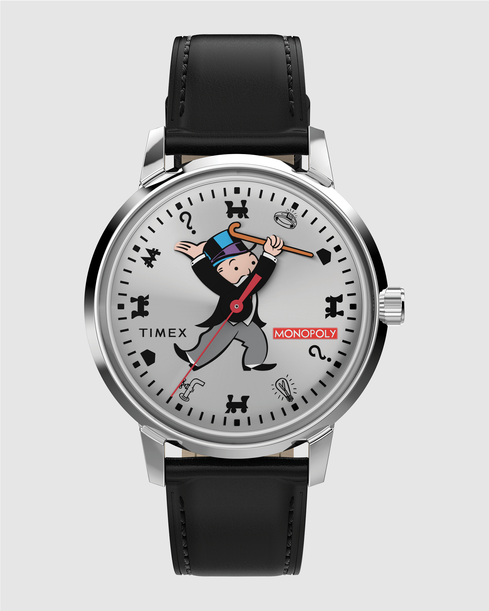 Timex x Monopoly Marlin® 38mm Leather Strap Watch