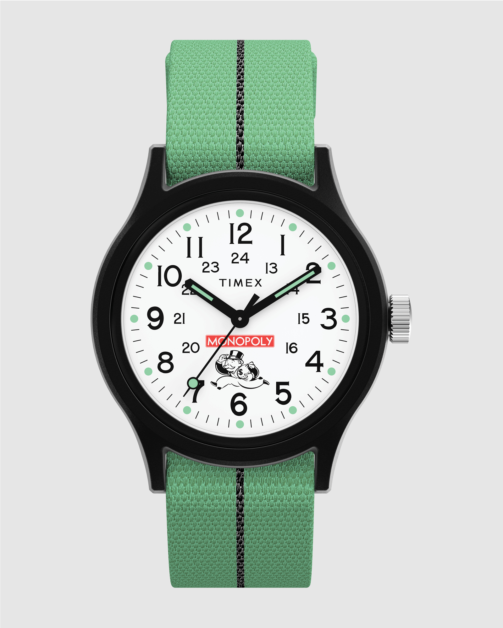 Timex x Monopoly MK1 36mm Fabric Strap Watch