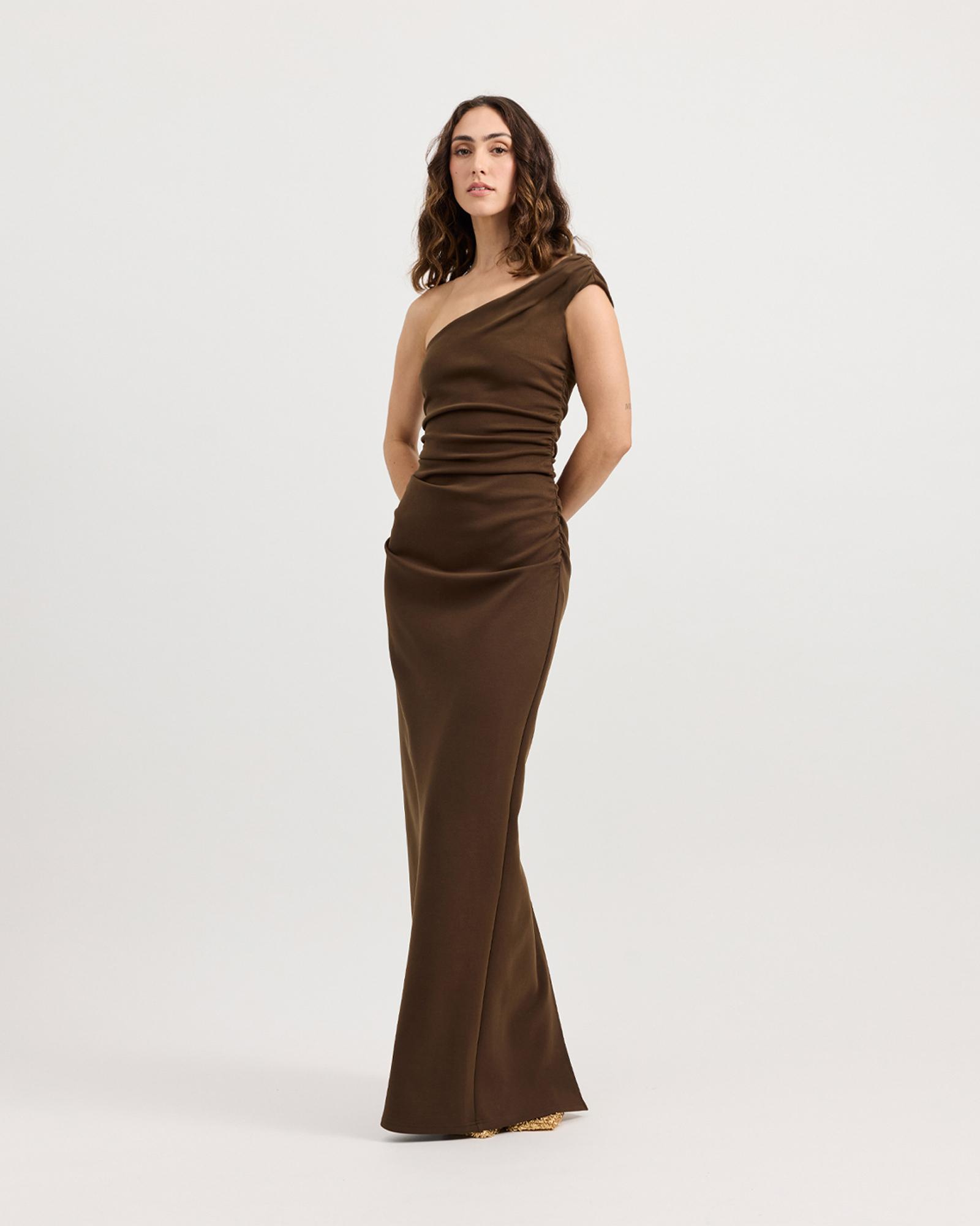EMERY ONE SHOULDER MAXI DRESS
